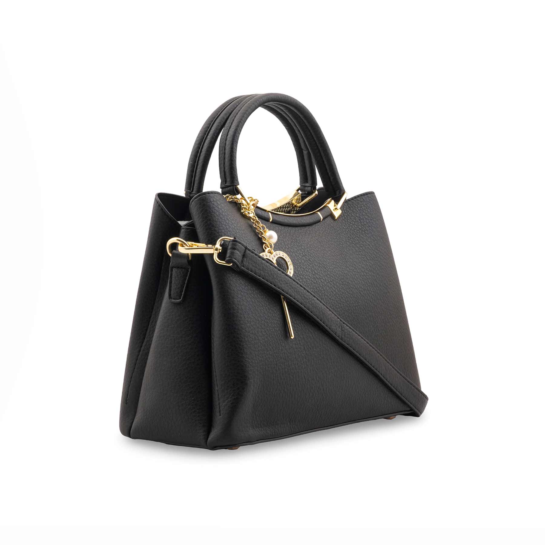 Black Formal Hand Bag For Women P36441 - Image 3