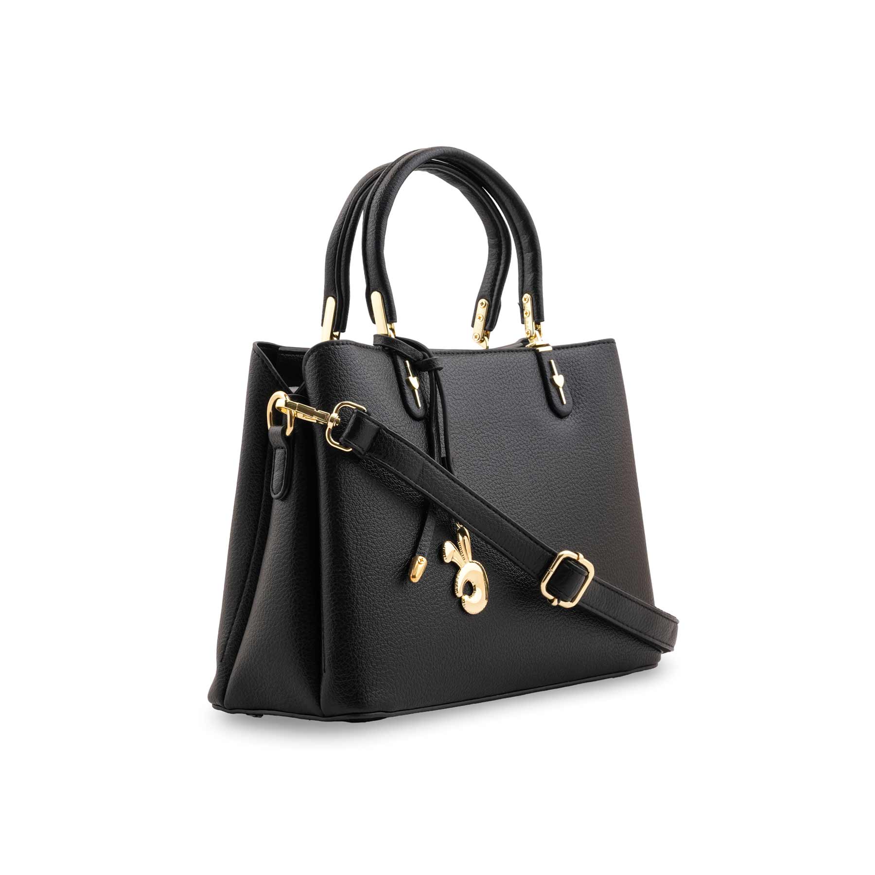 Black Formal Hand Bag For Women P36442 - Image 3