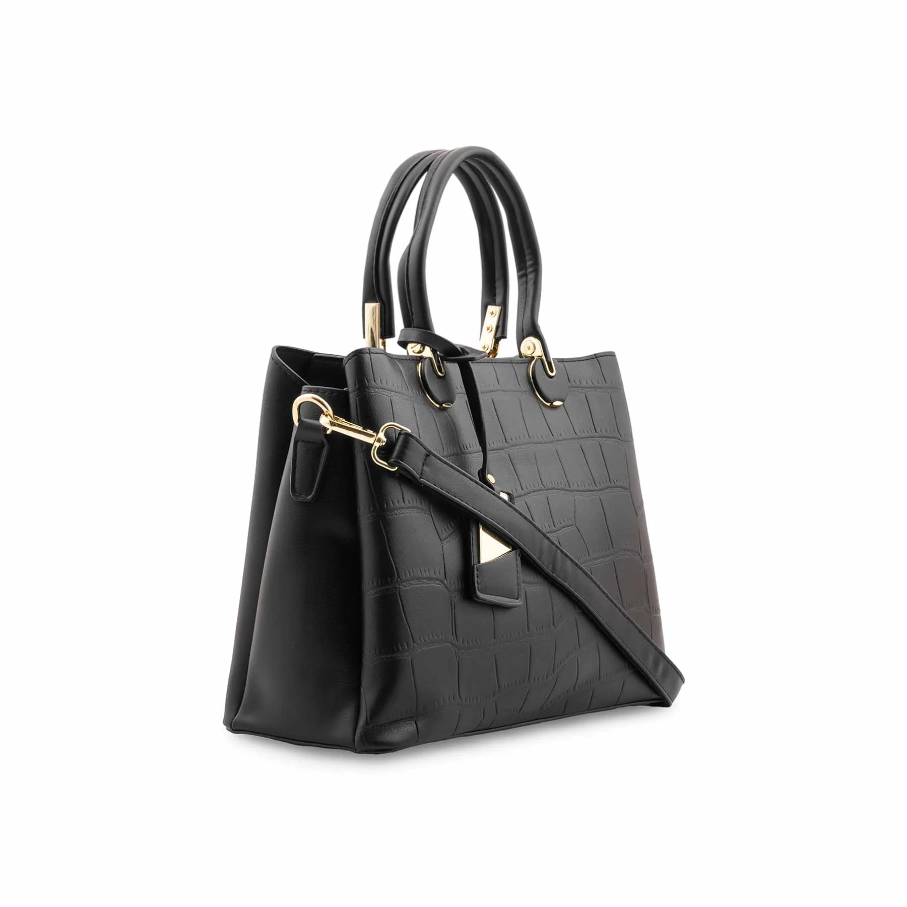 Black Formal Hand Bag For Women P36447 - Image 3
