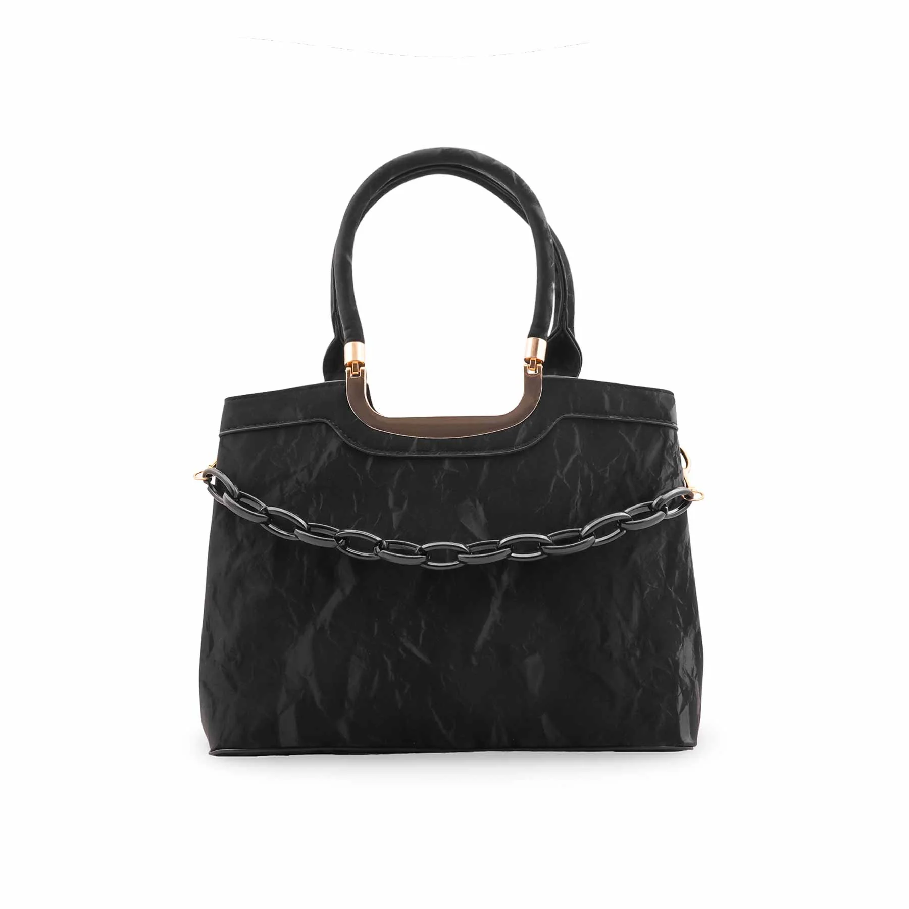 Black Formal Hand Bag For Women P36454 - Image 2