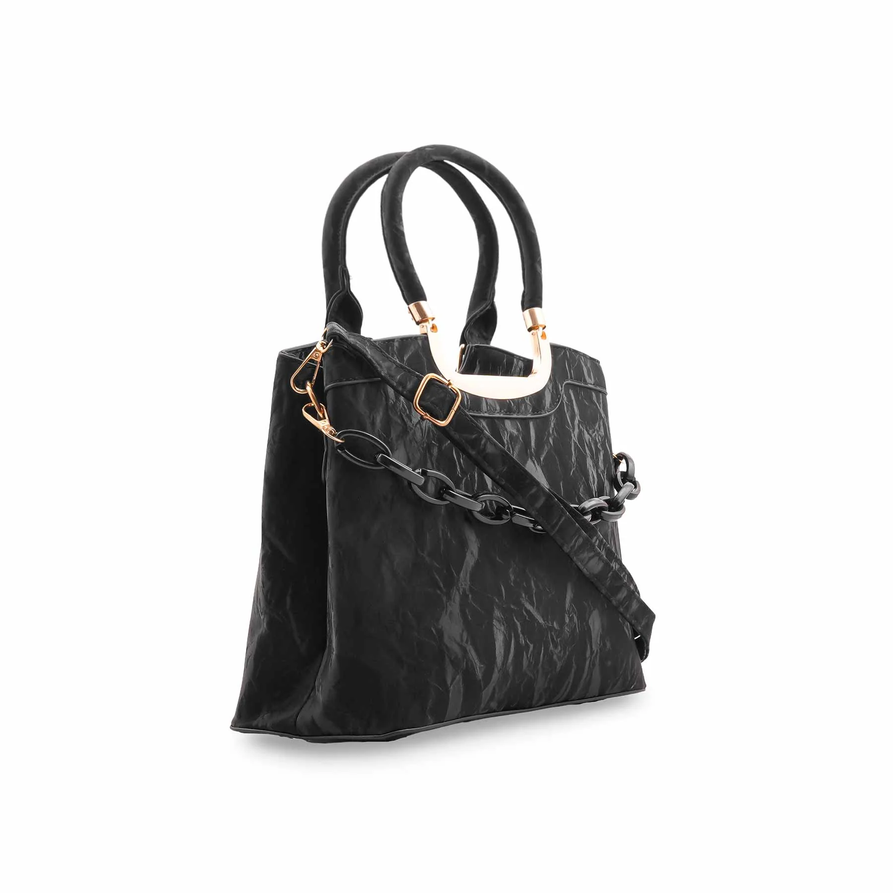 Black Formal Hand Bag For Women P36454 - Image 3