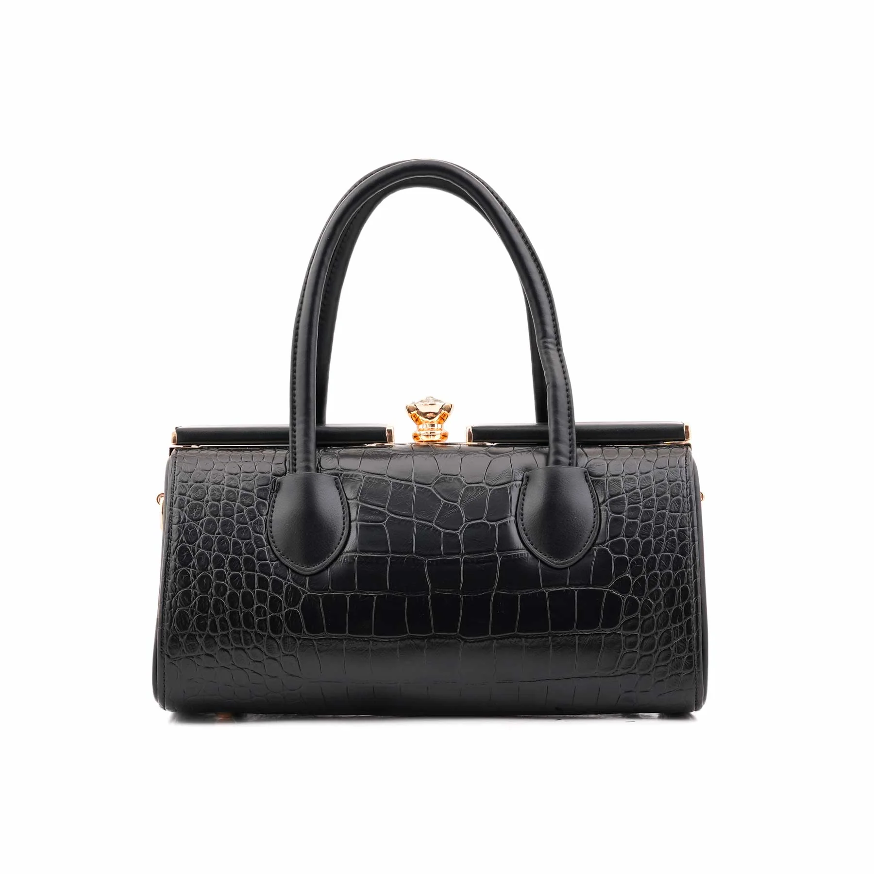 Black Formal Hand Bag For Women P36464 - Image 4