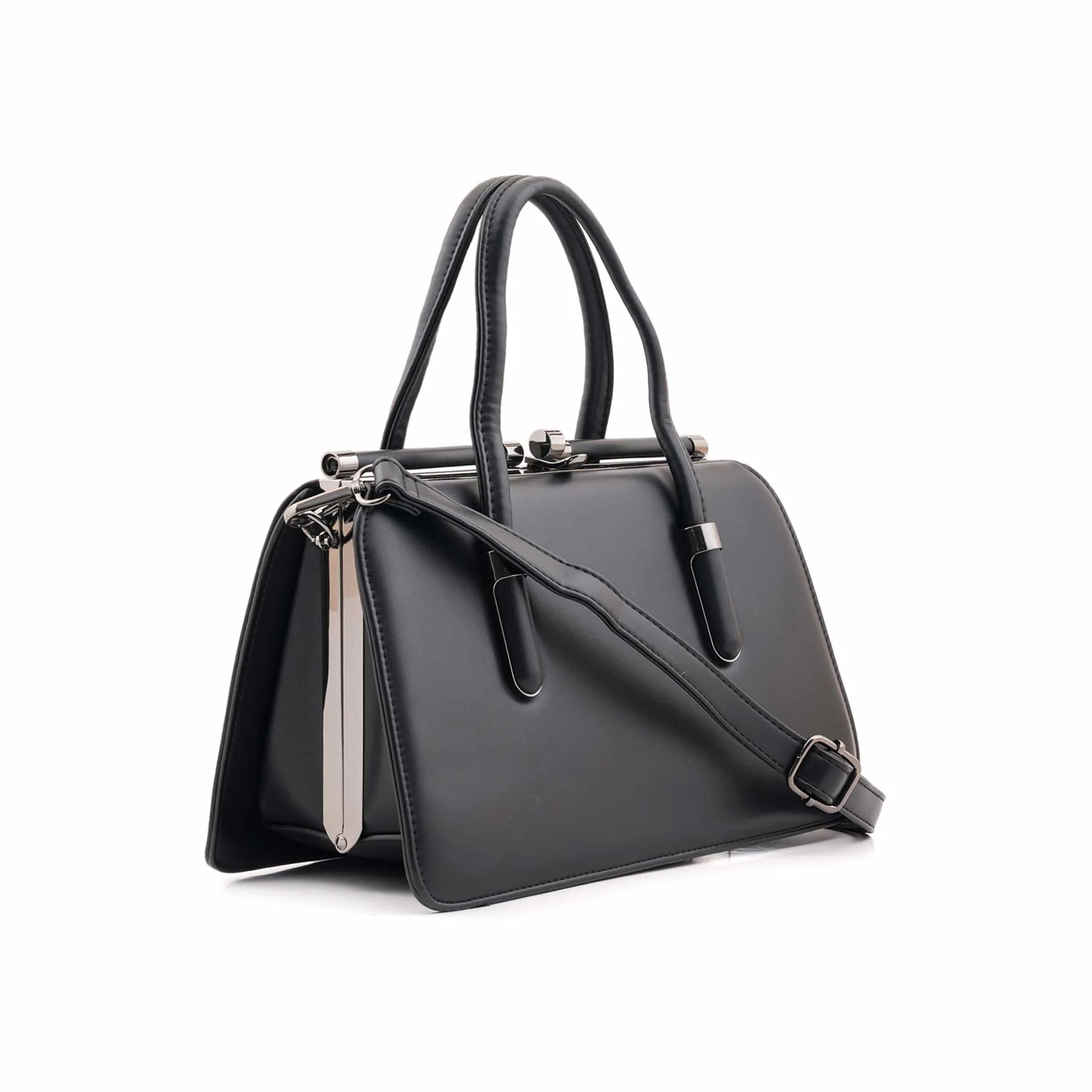 Black Formal Hand Bag For Women P36466 - Image 3