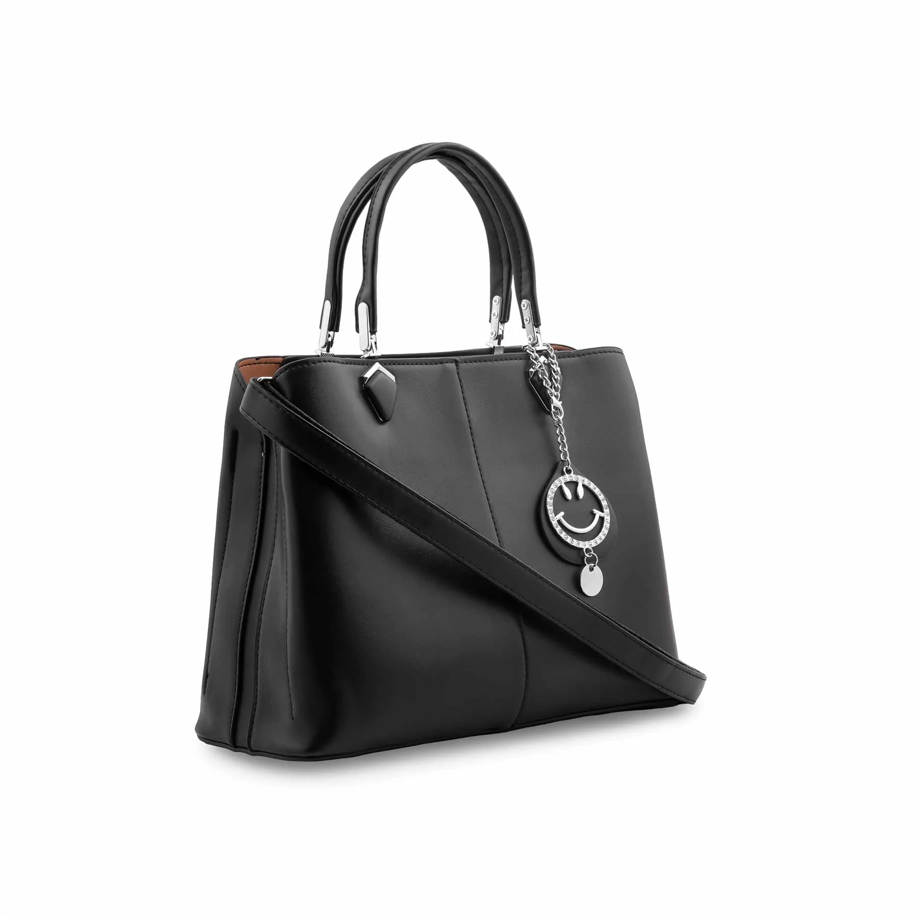 Black Formal Hand Bag For Women P36557 - Image 3