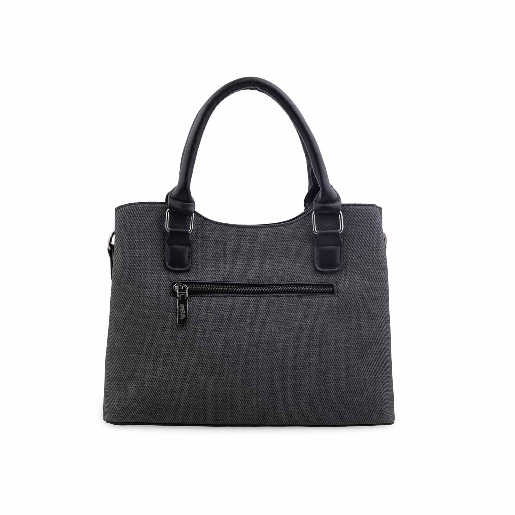 Black Formal Hand Bag For Women P36626 - Image 4