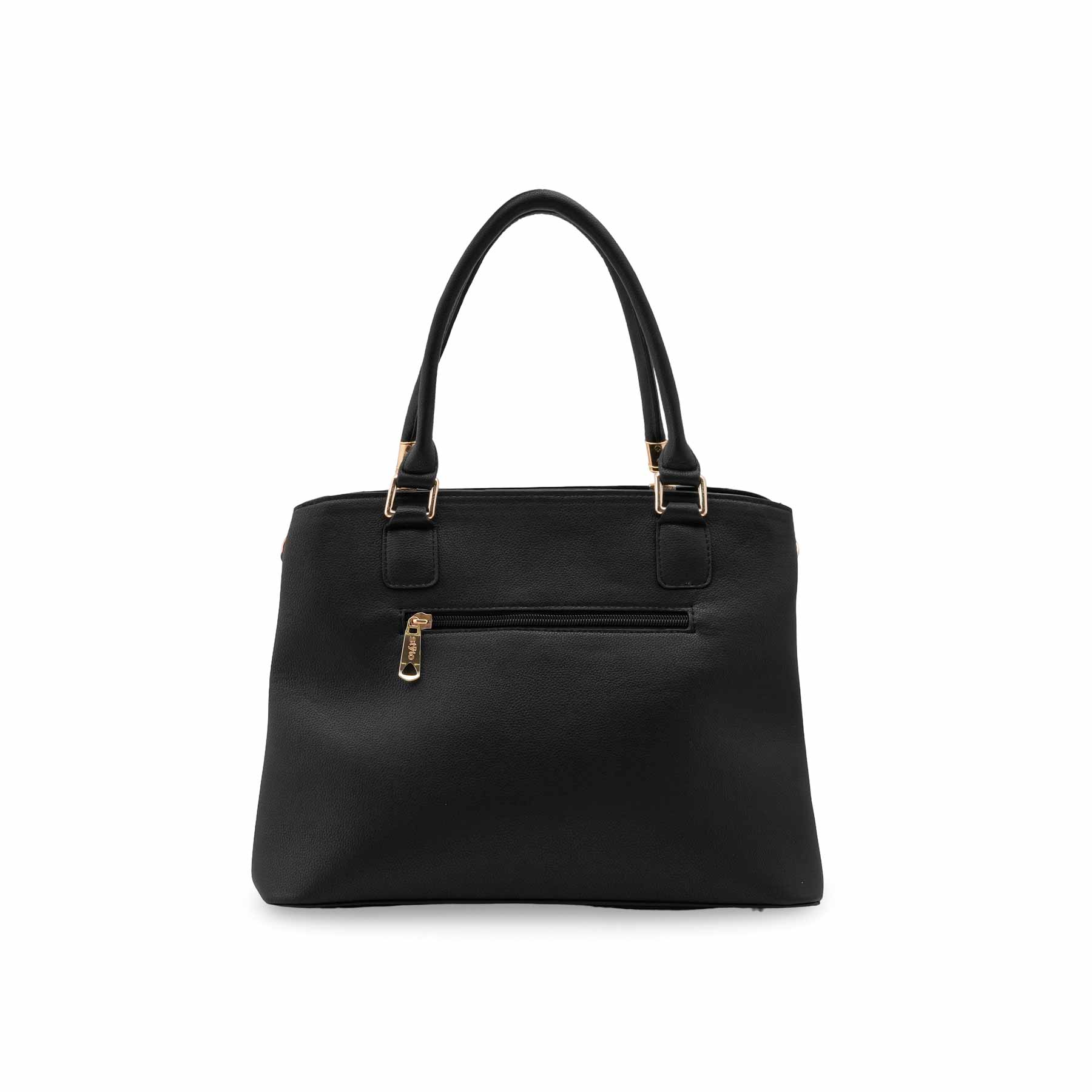 Black Formal Hand Bag For Women P55873 - Image 5