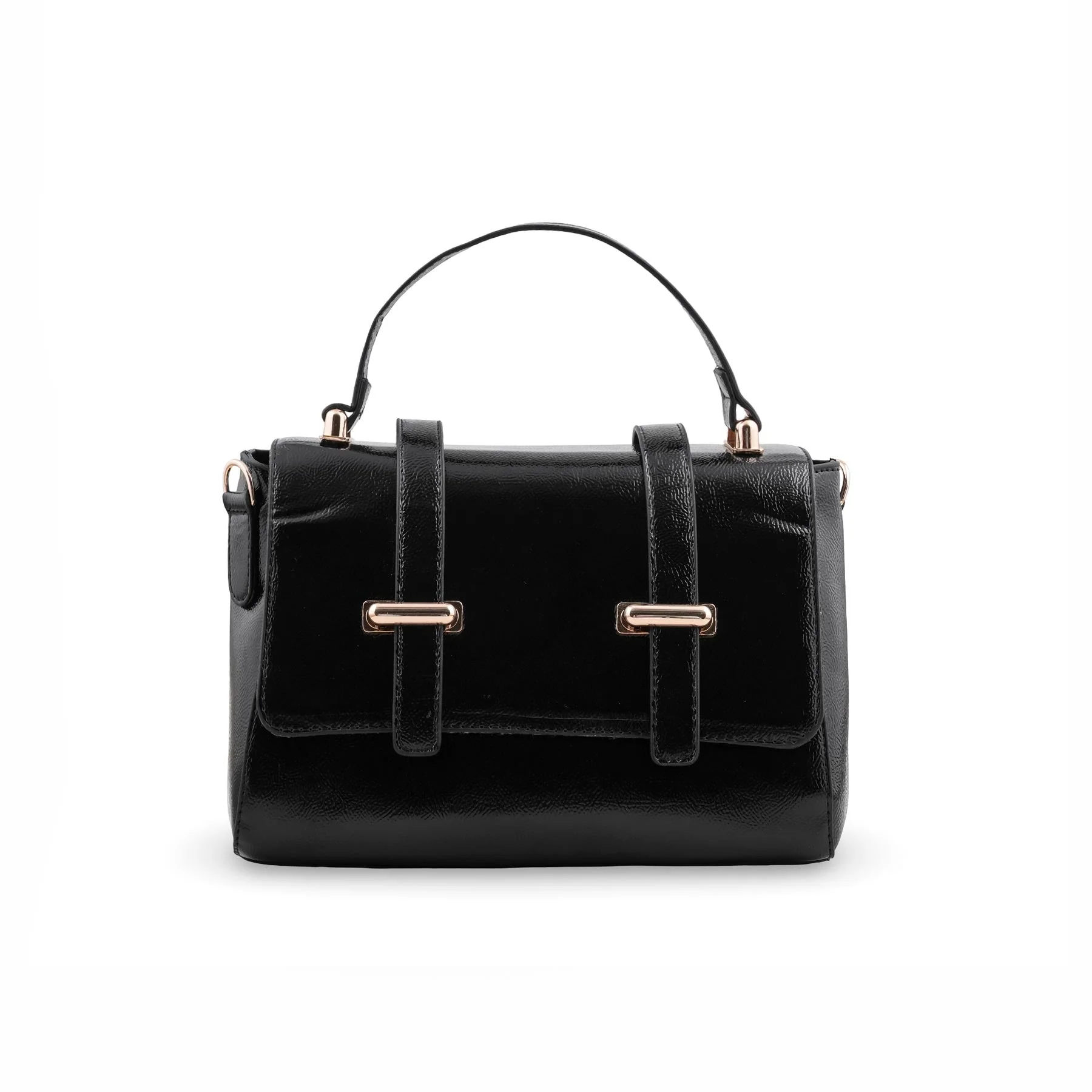 Black Formal Hand Bag For Women P55893 - Image 2