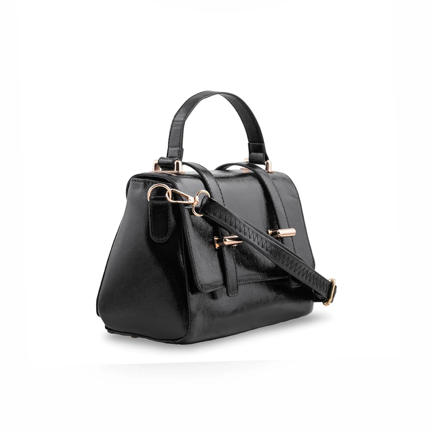 Black Formal Hand Bag For Women P55893 - Image 3
