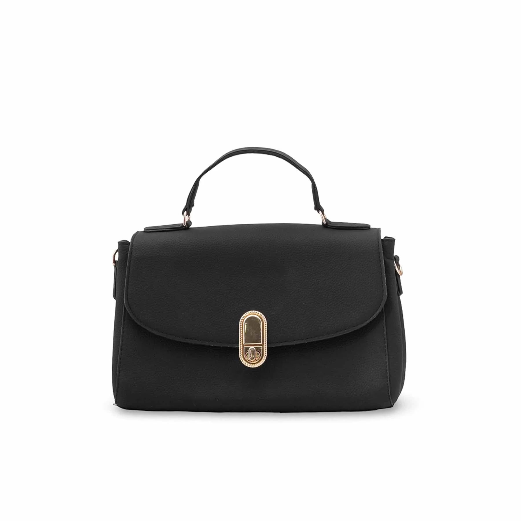 Black Formal Hand Bag For Women P55894 - Image 2