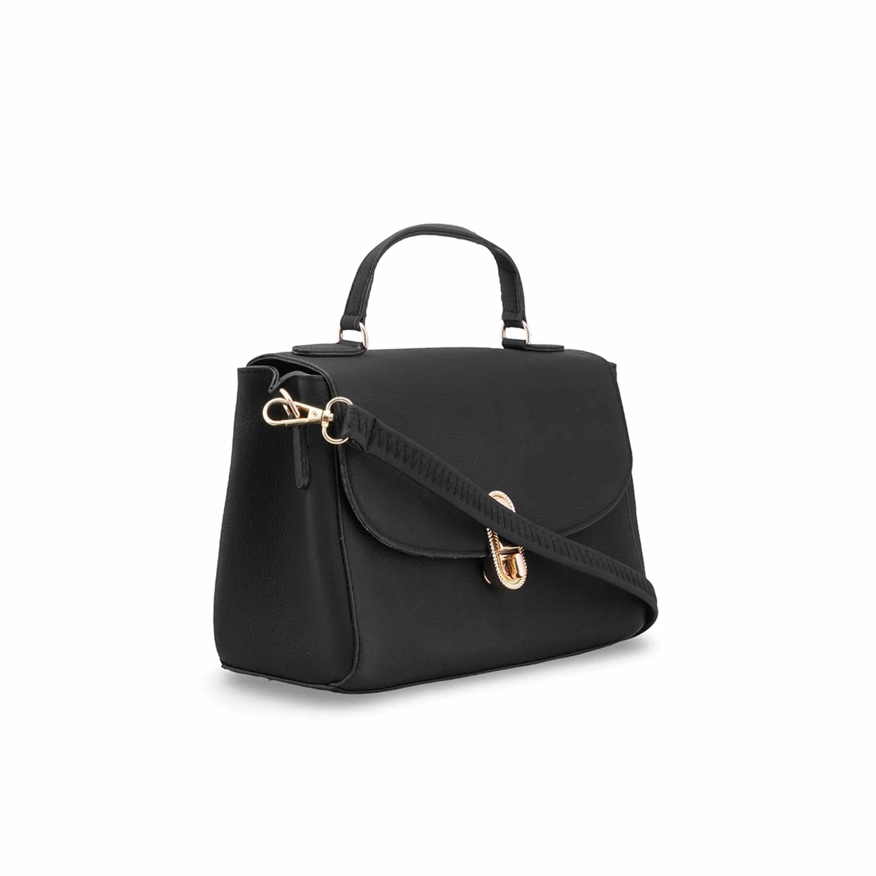Black Formal Hand Bag For Women P55894 - Image 3