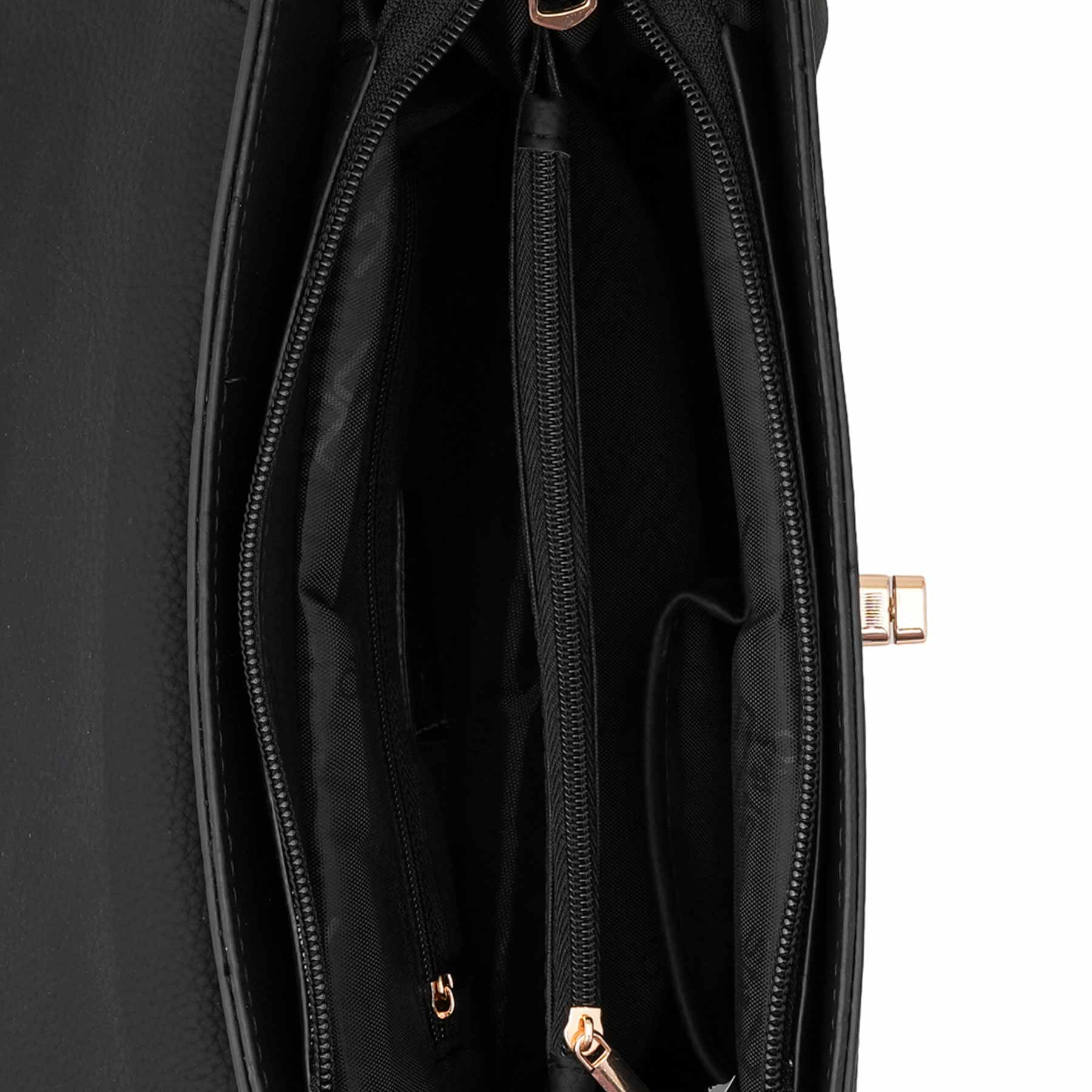 Black Formal Hand Bag For Women P55894 - Image 5