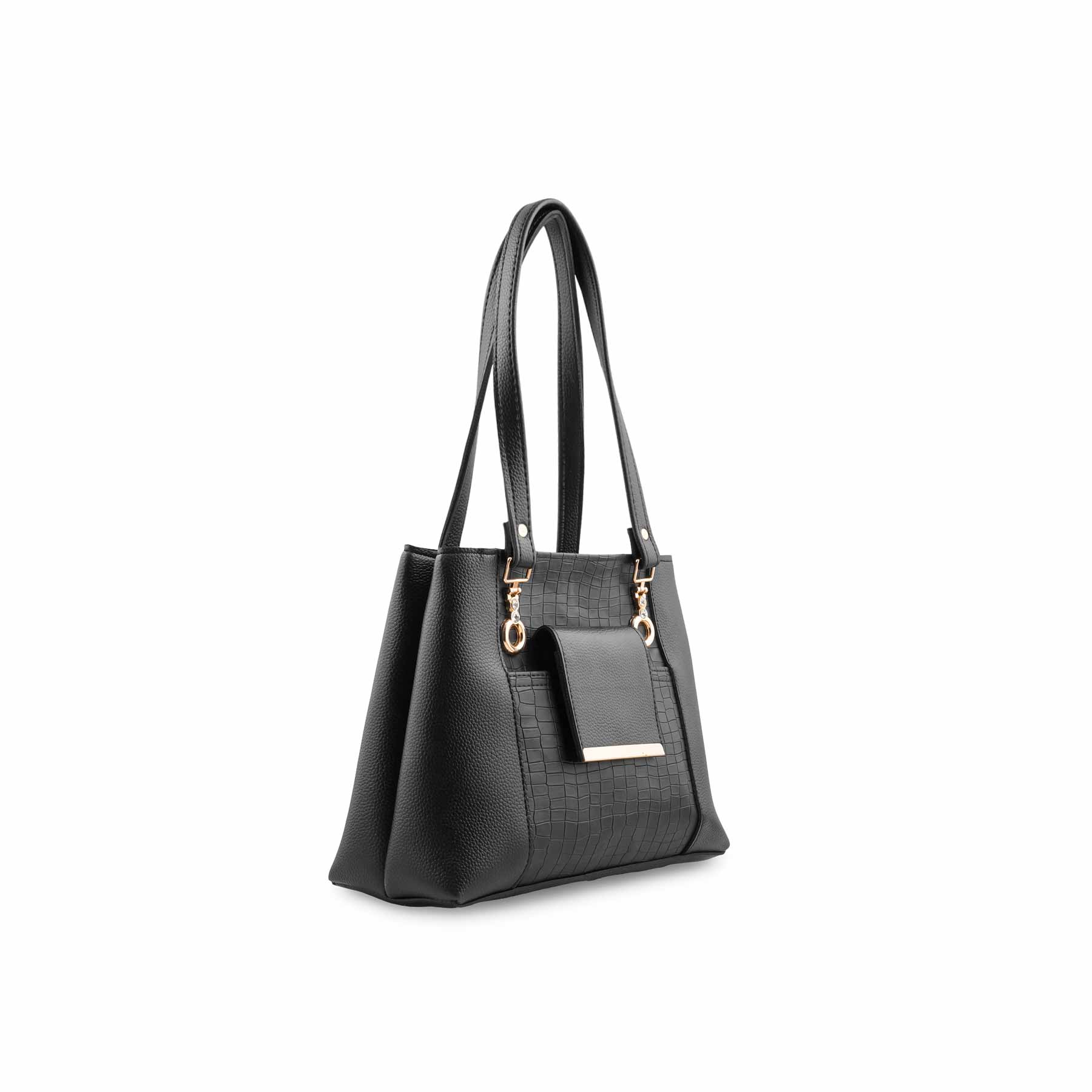 Black Formal Hand Bag For Women P56289 - Image 3
