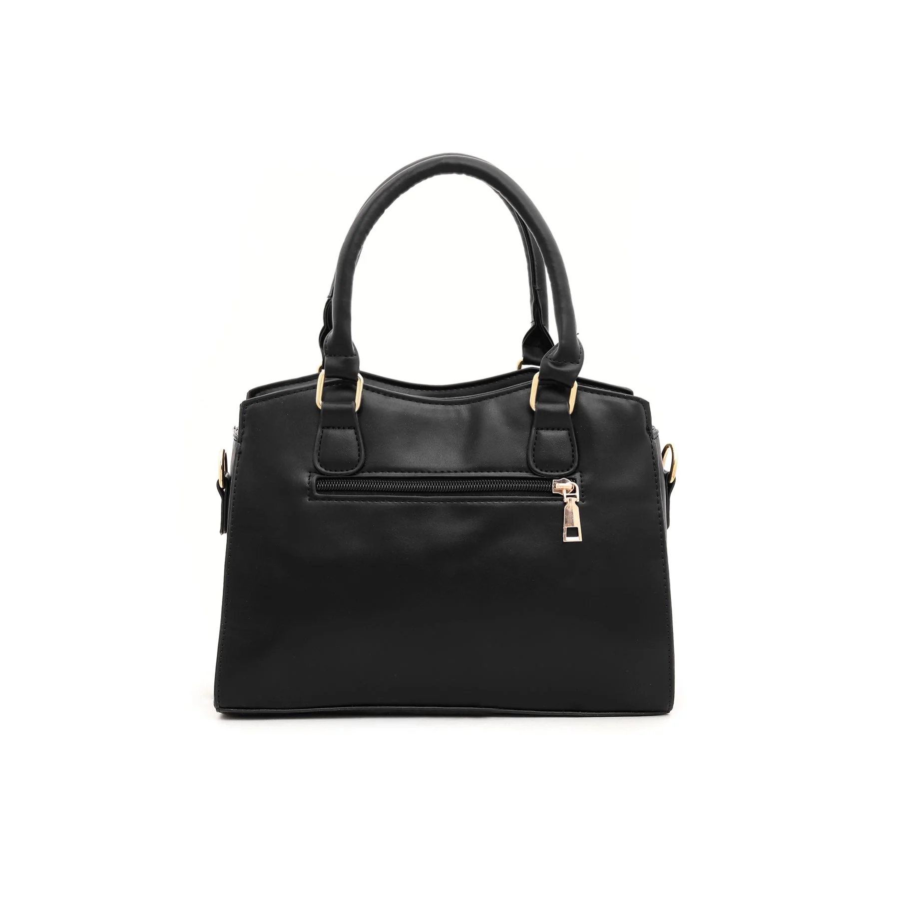 Black Formal Hand Bag P35726 - Image 3