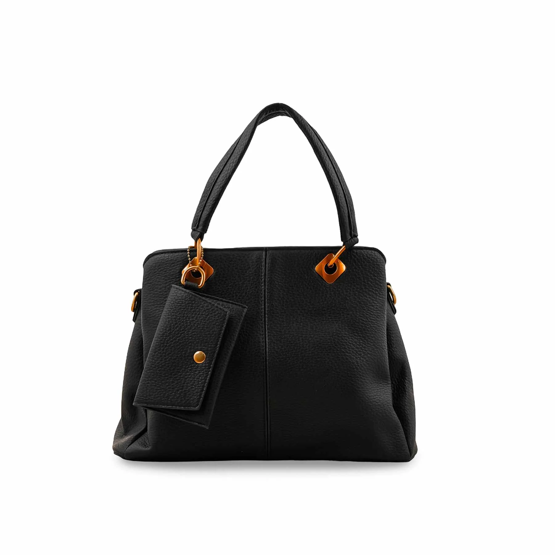 Black Formal Hand Bag P36155 - Image 2
