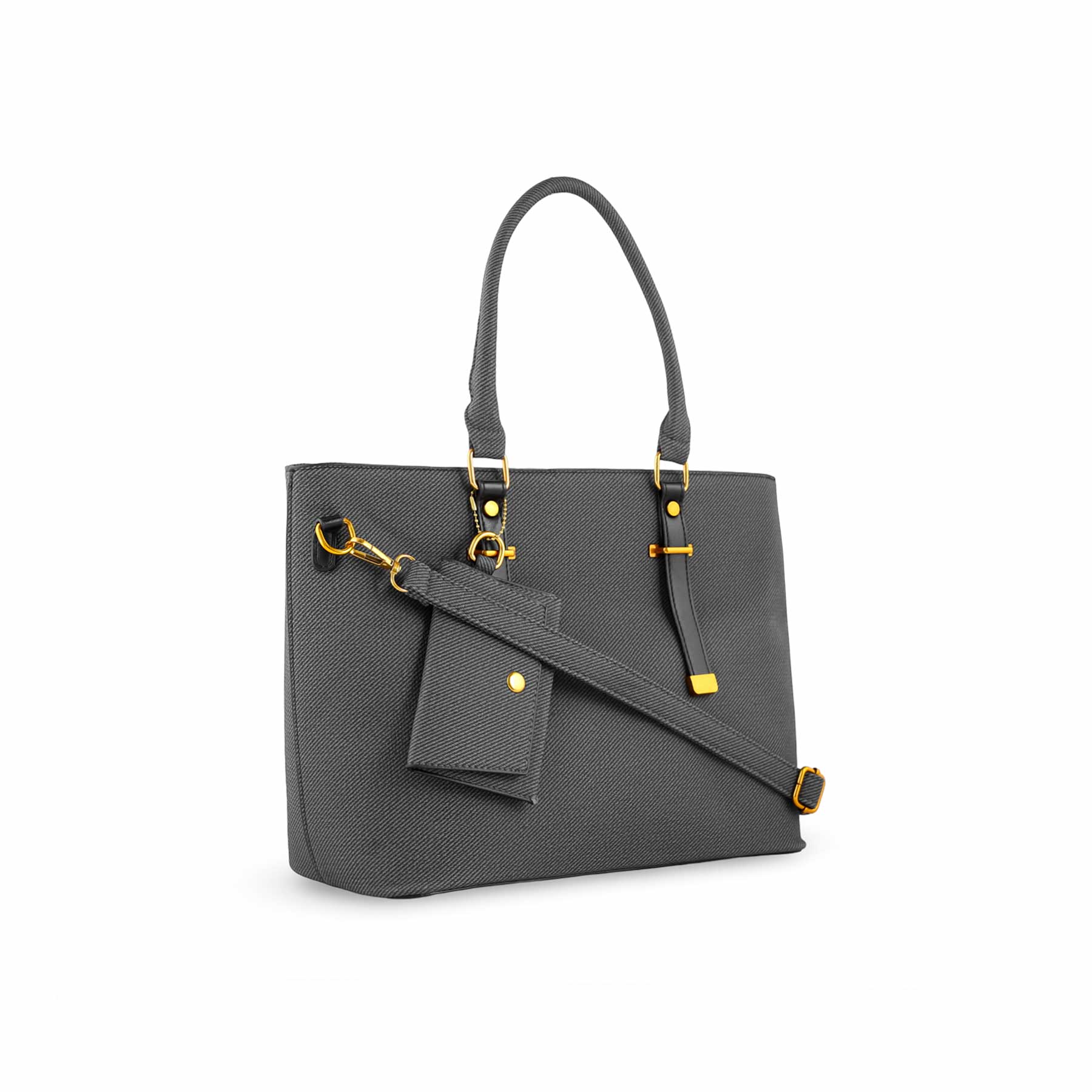 Black Formal Hand Bag P36156 - Image 3