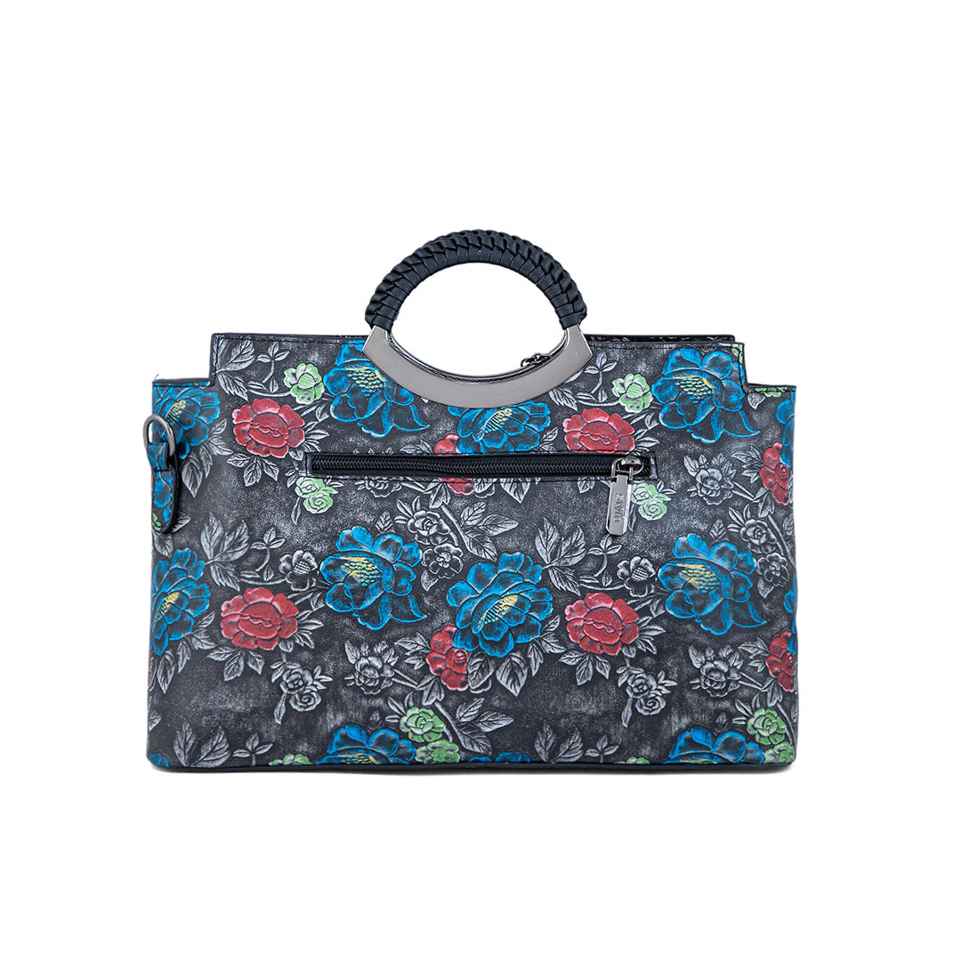 Black Formal Hand Bag P36169 - Image 4