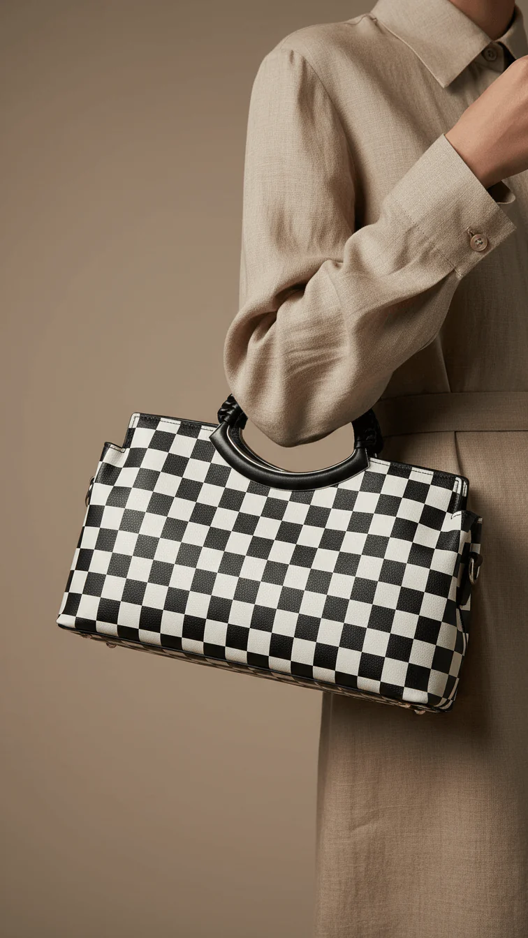 Black Formal Hand Bag P36170