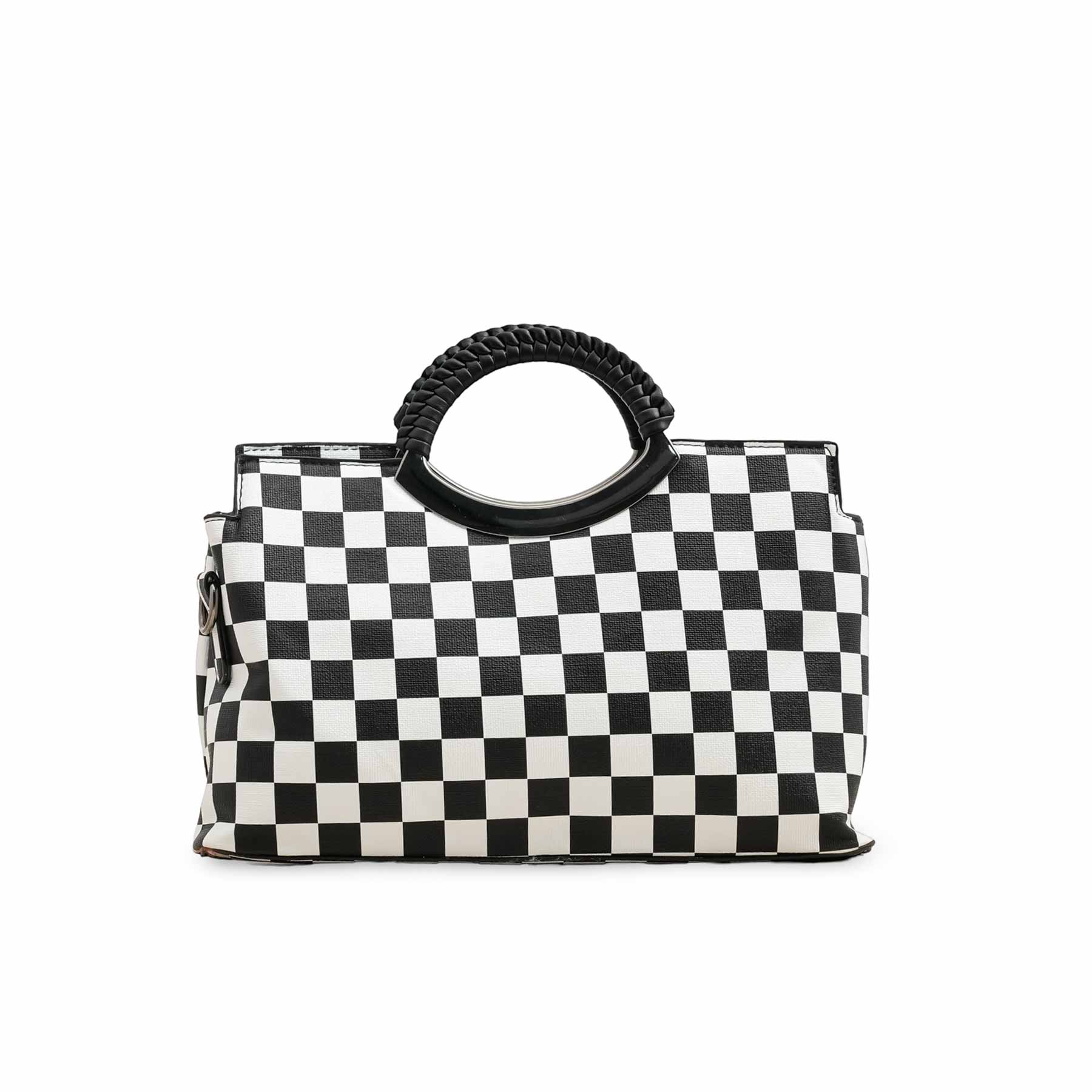 Black Formal Hand Bag P36170 - Image 2