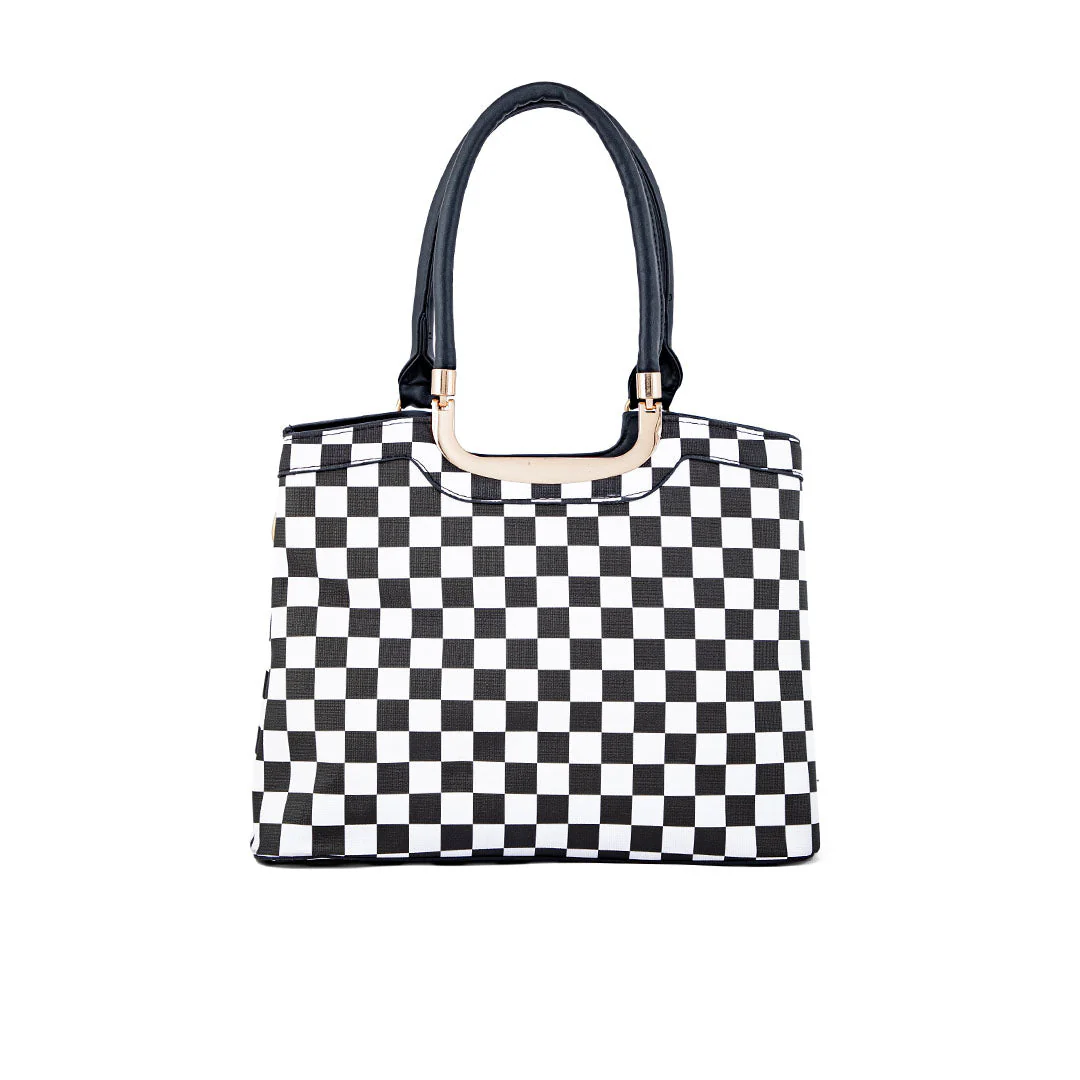 Black Formal Hand Bag P36173 - Image 2
