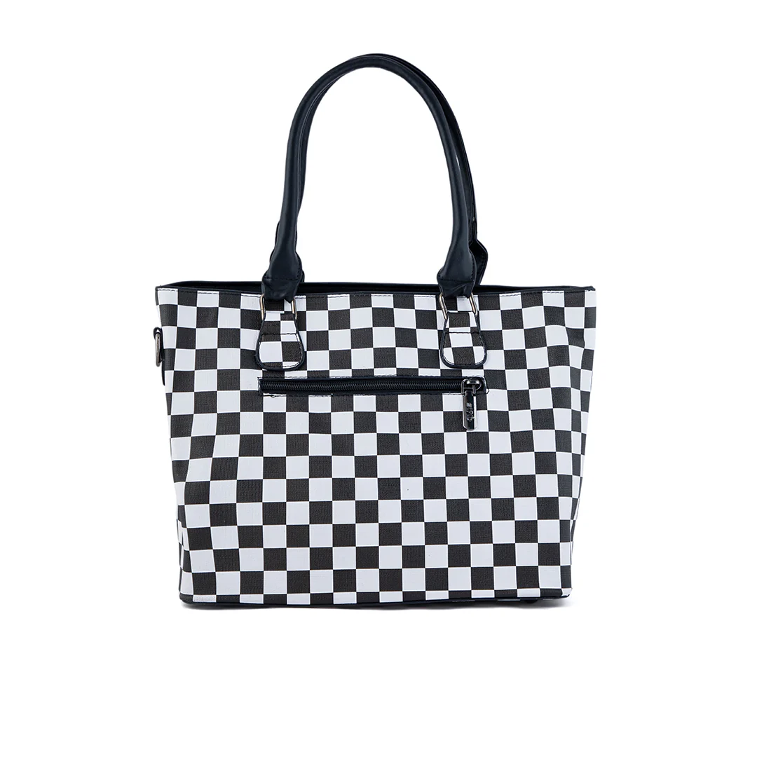 Black Formal Hand Bag P36177 - Image 3