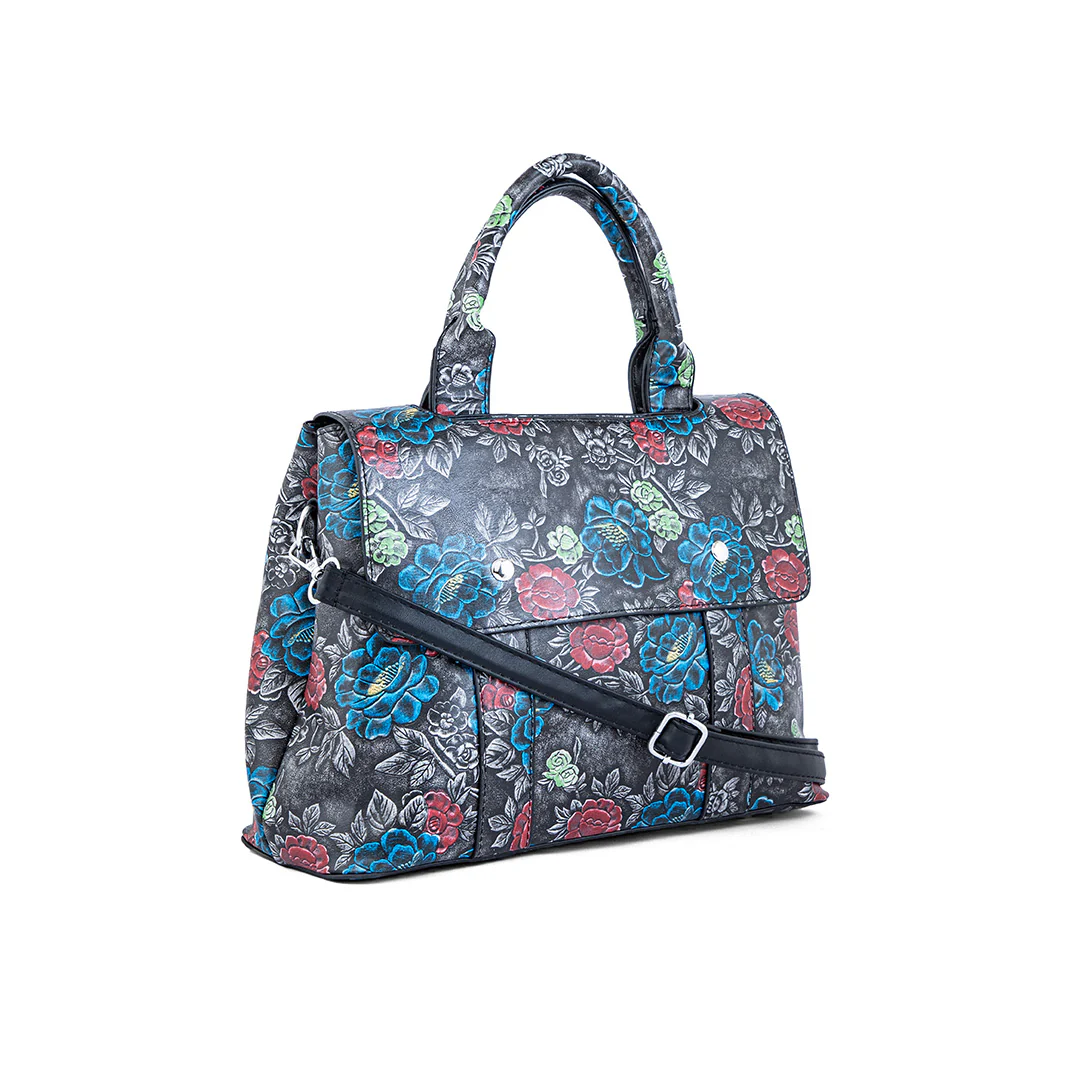 Black Formal Hand Bag P36181 - Image 2