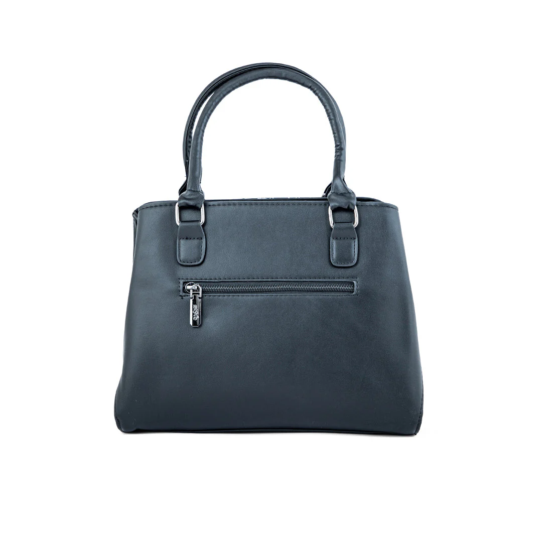 Black Formal Hand Bag P36244 - Image 3