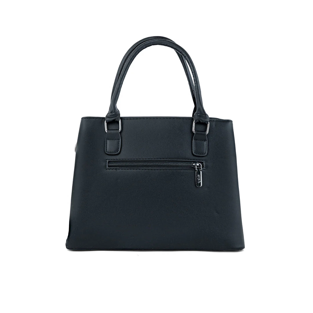 Black Formal Hand Bag P36249 - Image 3