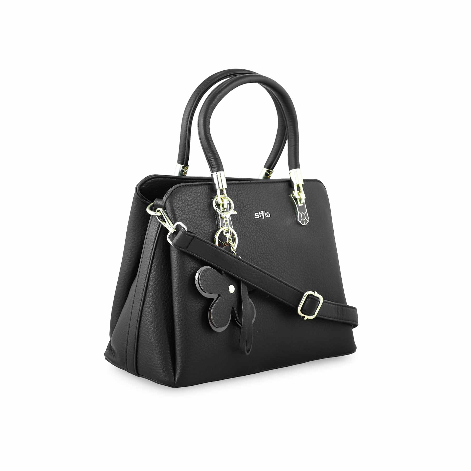 Black Formal Hand Bag P36271 - Image 2