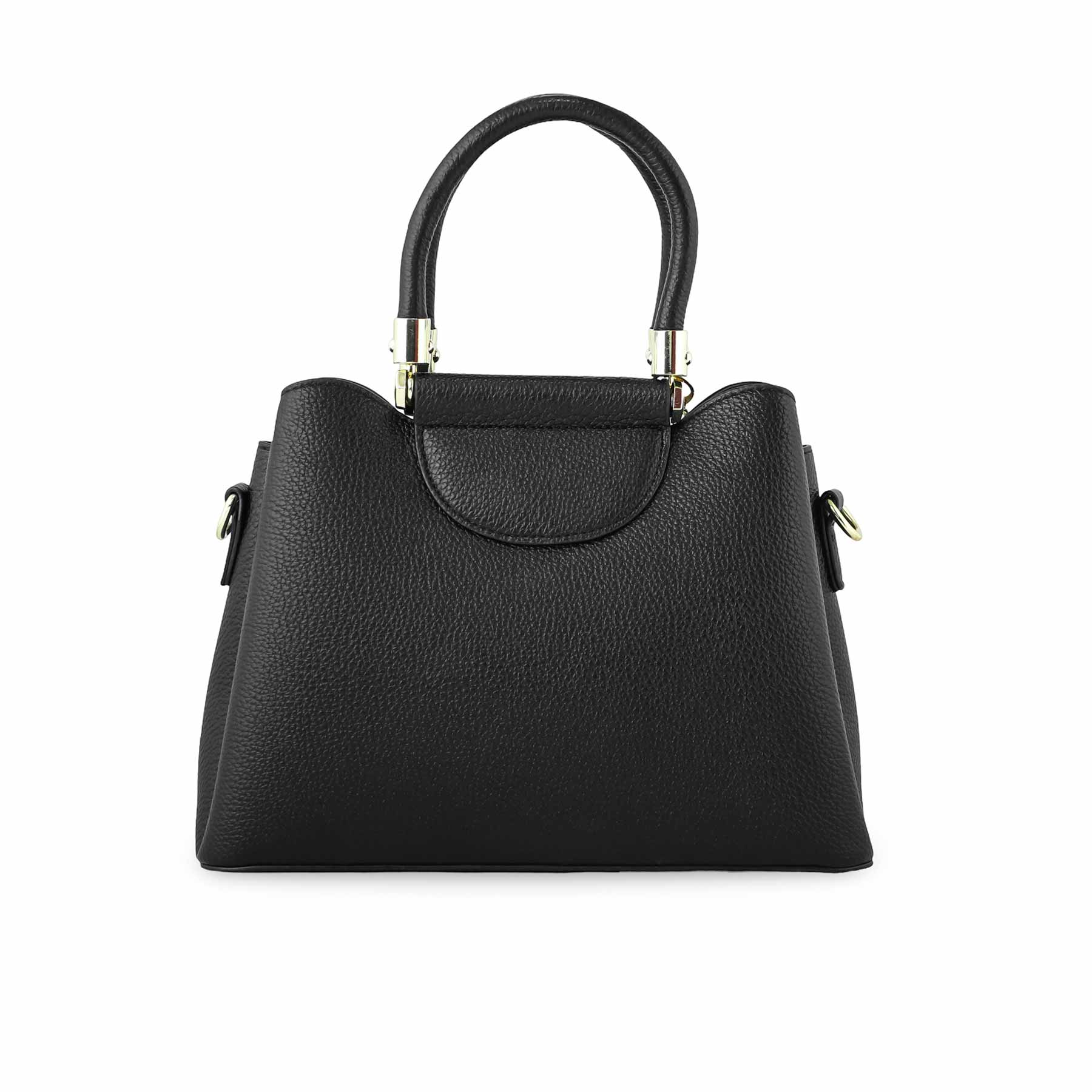 Black Formal Hand Bag P36272 - Image 4