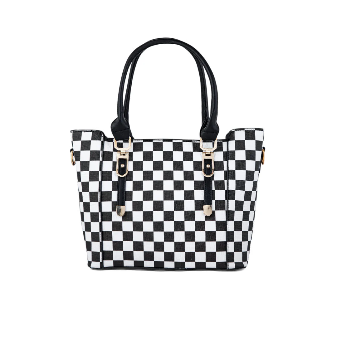 Black Formal Hand Bag P36273 - Image 3