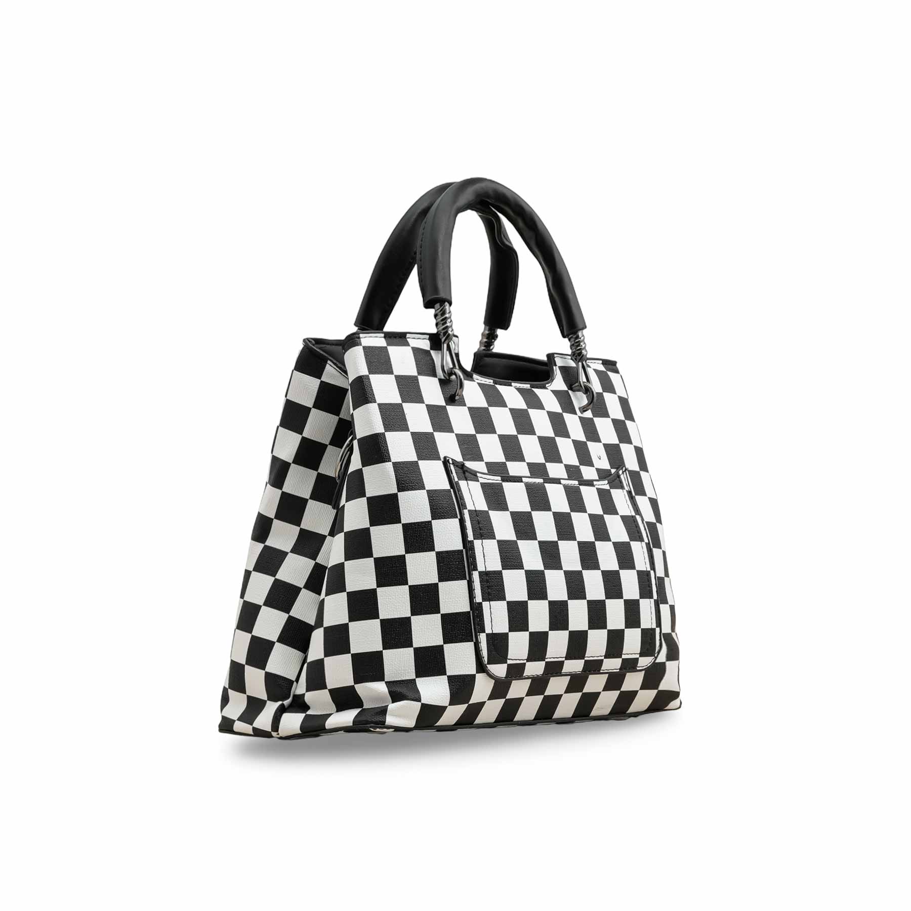 Black Formal Hand Bag P36277 - Image 2