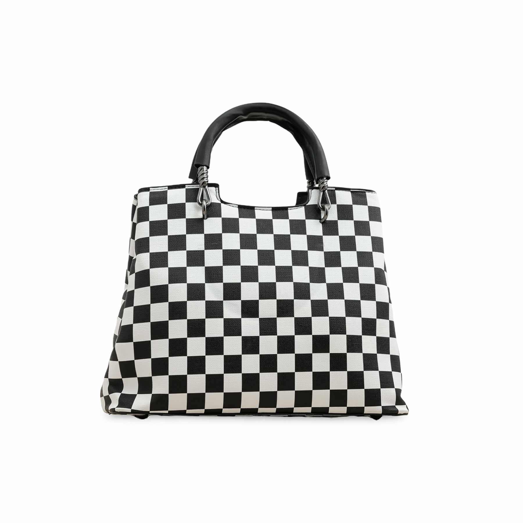 Black Formal Hand Bag P36277 - Image 3