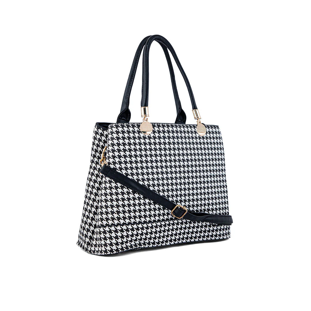 Black Formal Hand Bag P36278 - Image 3