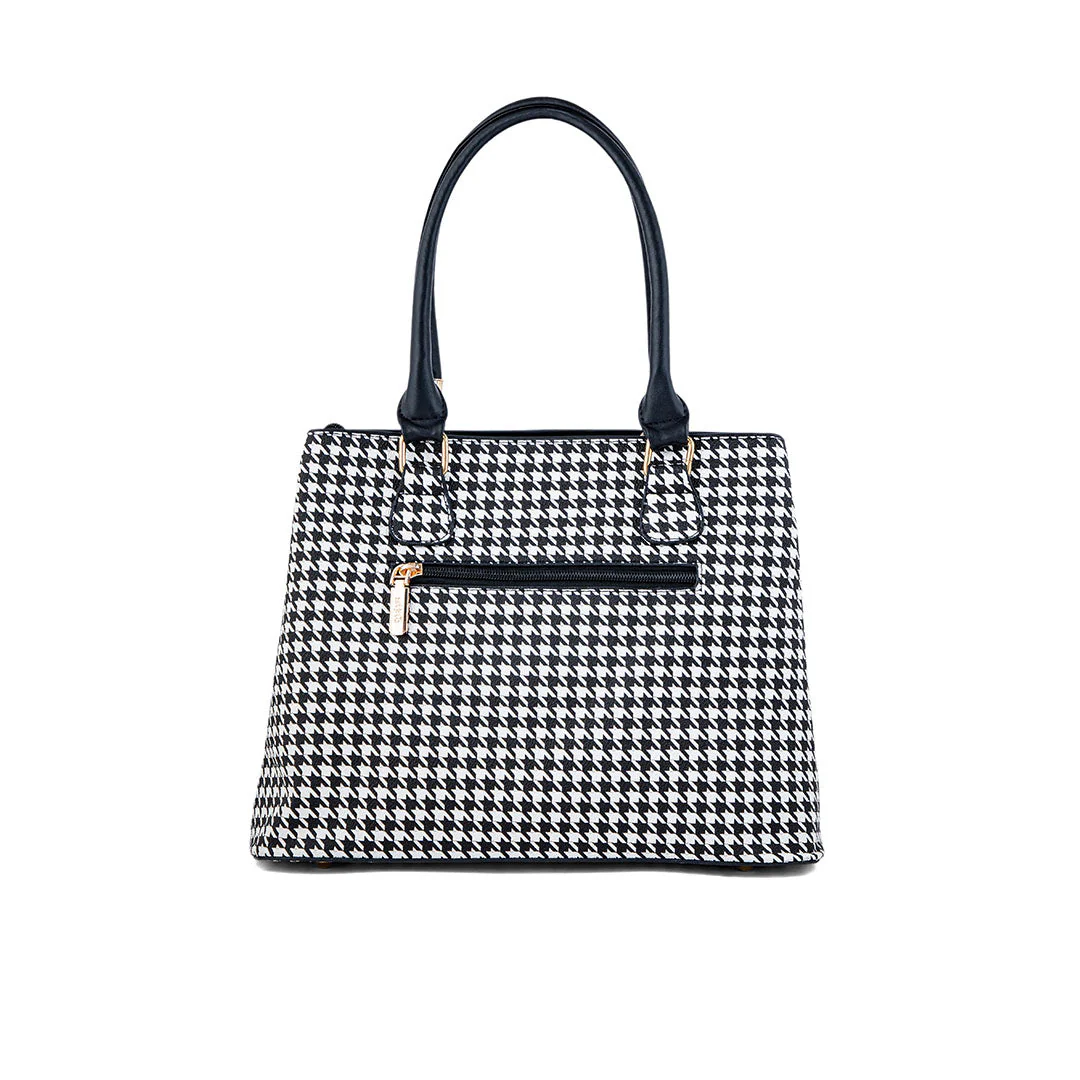 Black Formal Hand Bag P36278 - Image 4