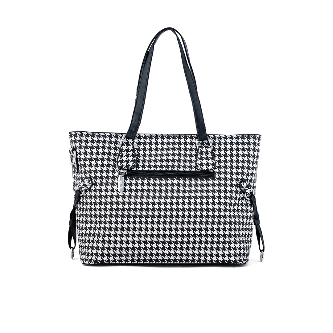 Black Formal Hand Bag P36279 - Image 4