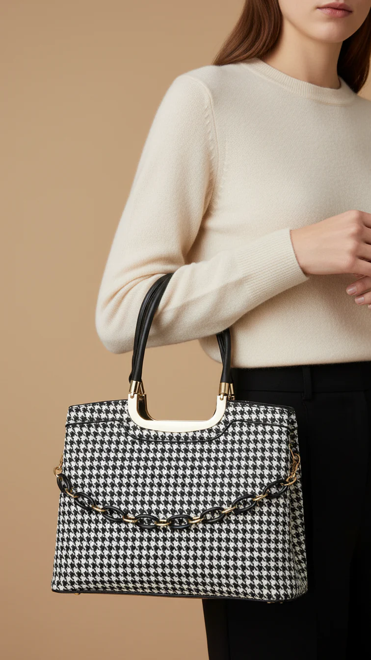 Black Formal Hand Bag P36280