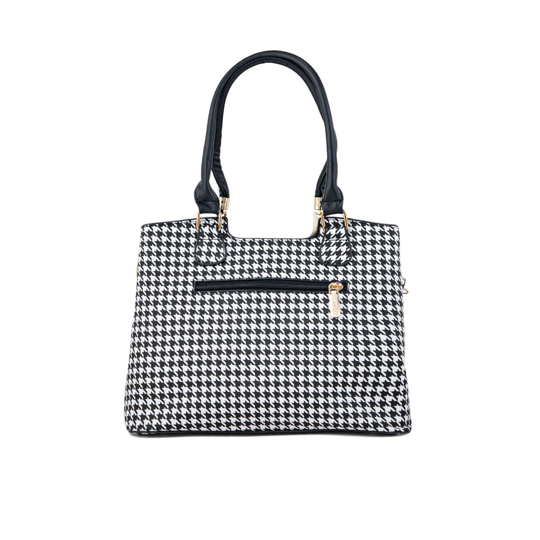 Black Formal Hand Bag P36280 - Image 4