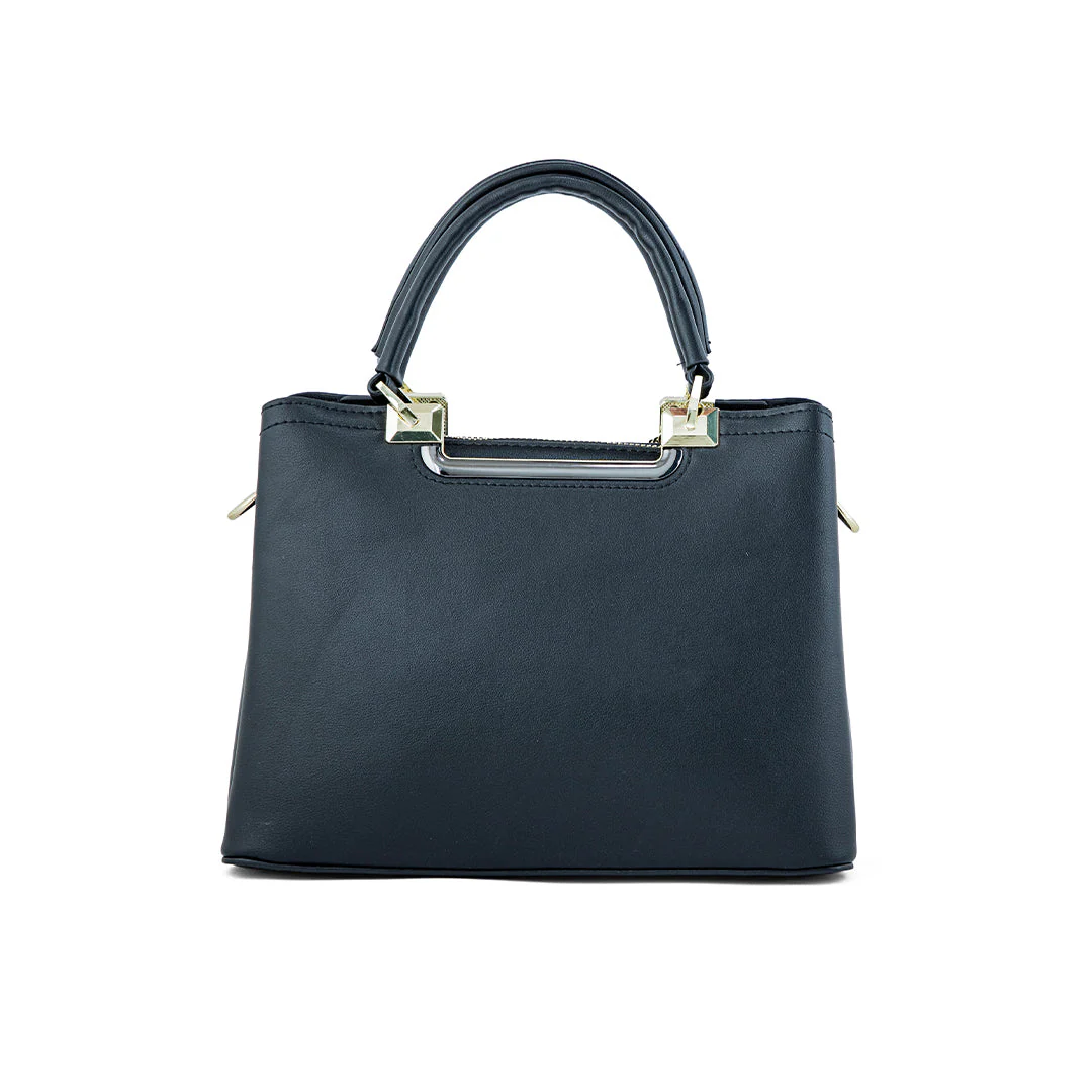 Black Formal Hand Bag P36286 - Image 4