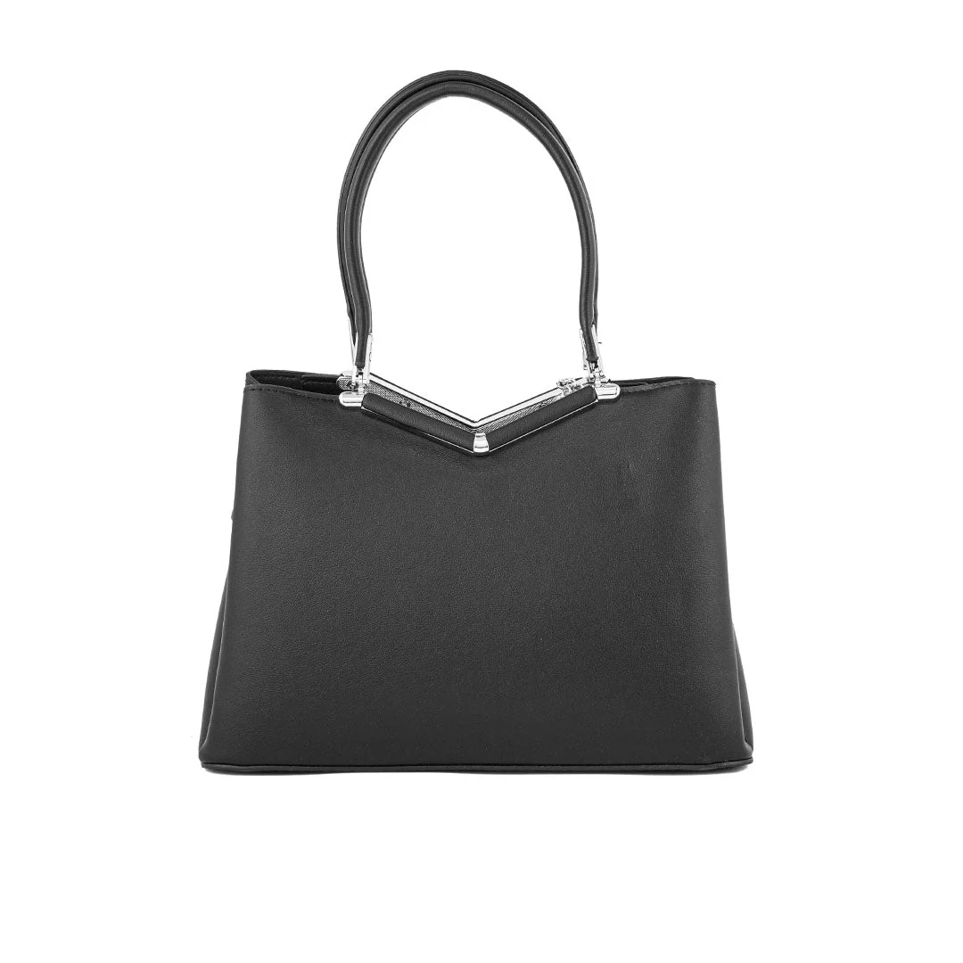 Black Formal Hand Bag P36287 - Image 3