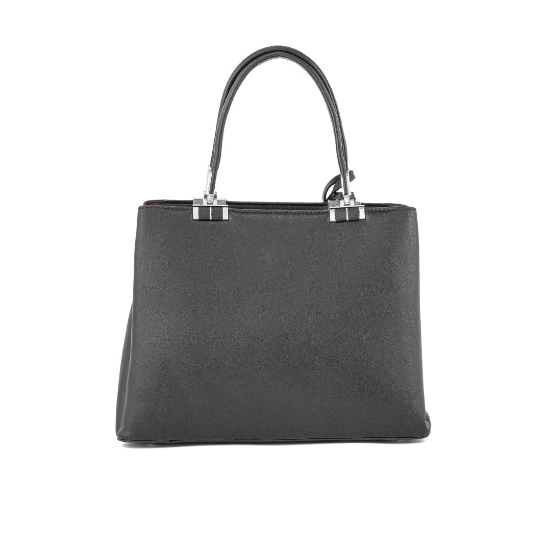 Black Formal Hand Bag P36289 - Image 3