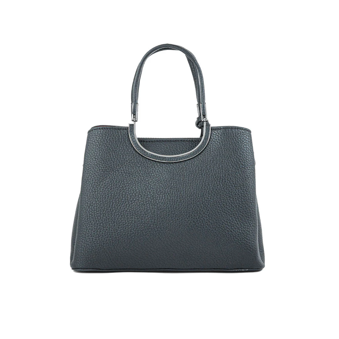 Black Formal Hand Bag P36292 - Image 4