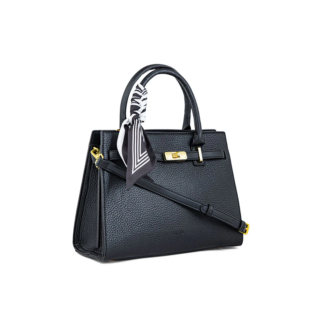 Black Formal Hand Bag P36342 - Image 2