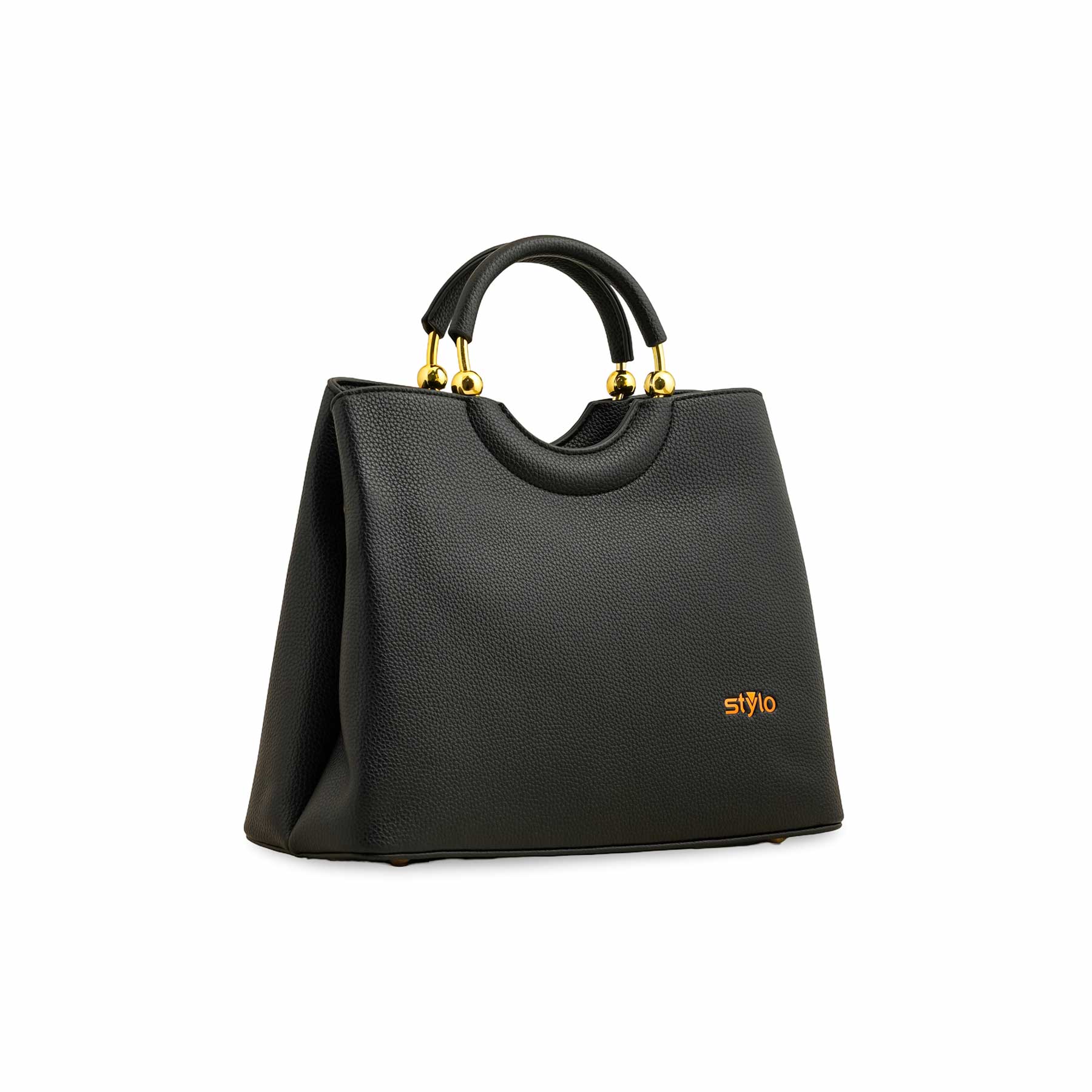 Black Formal Hand Bag P36385 - Image 3