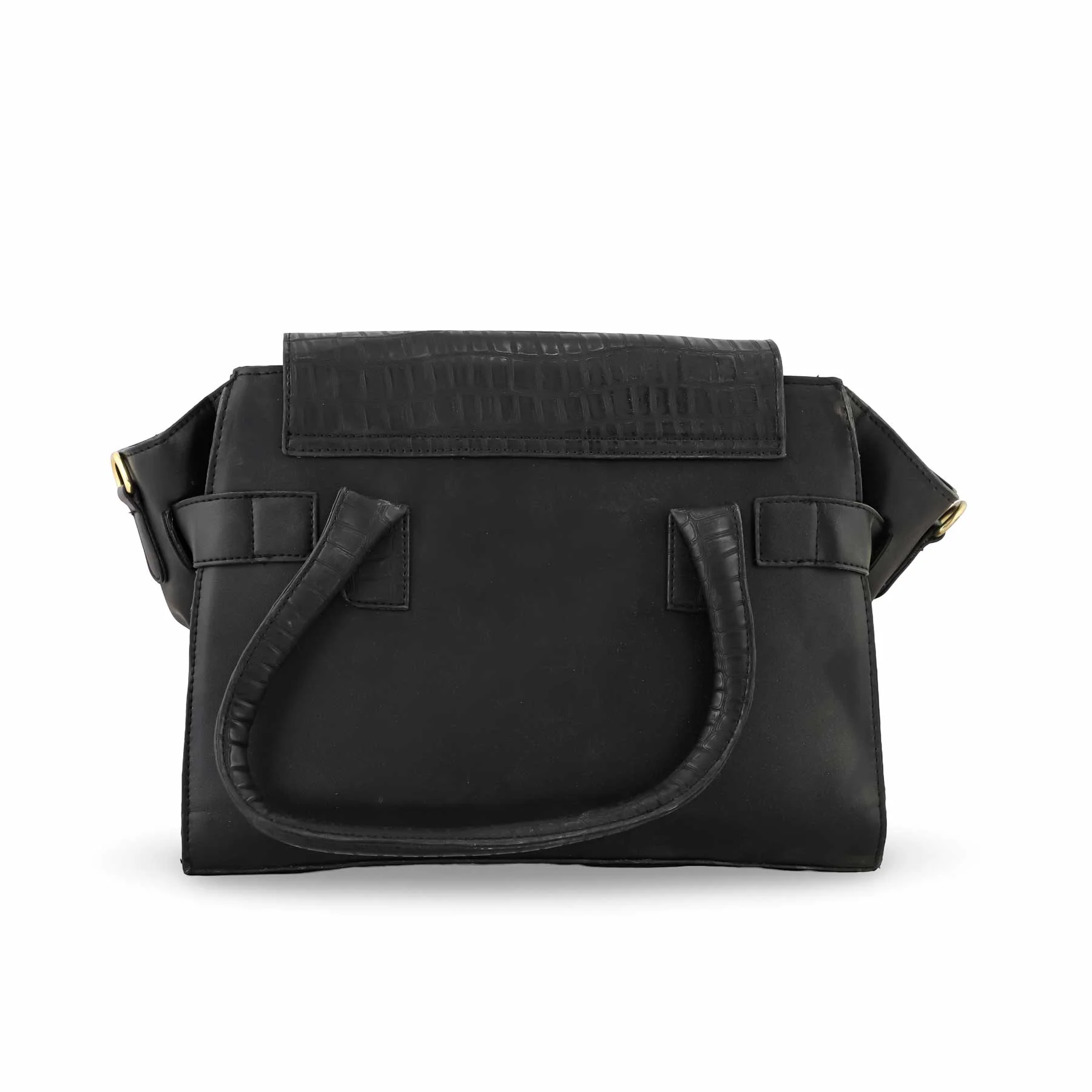 Black Formal Hand Bag P54356 - Image 3
