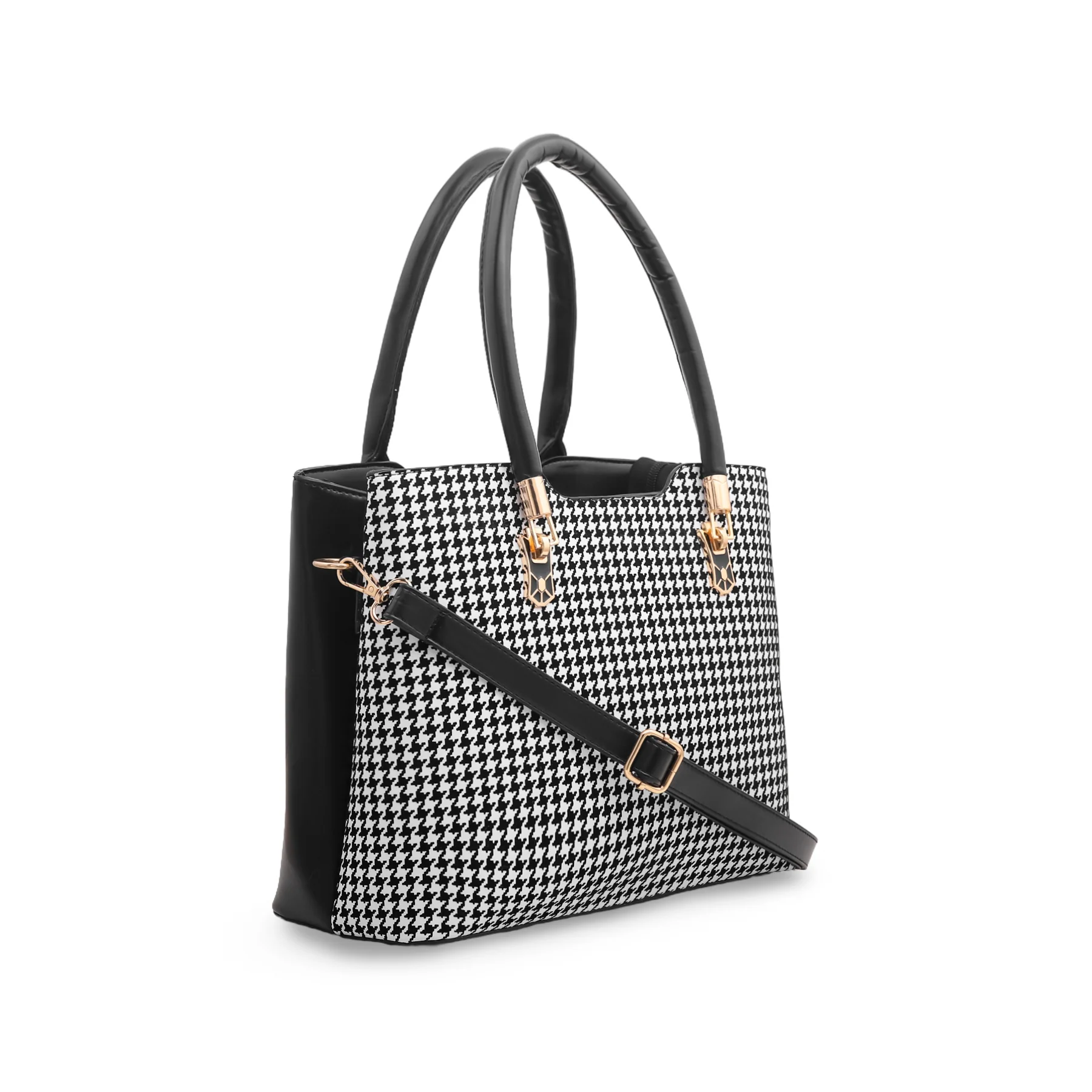 Black Formal Hand Bag P54576 - Image 2