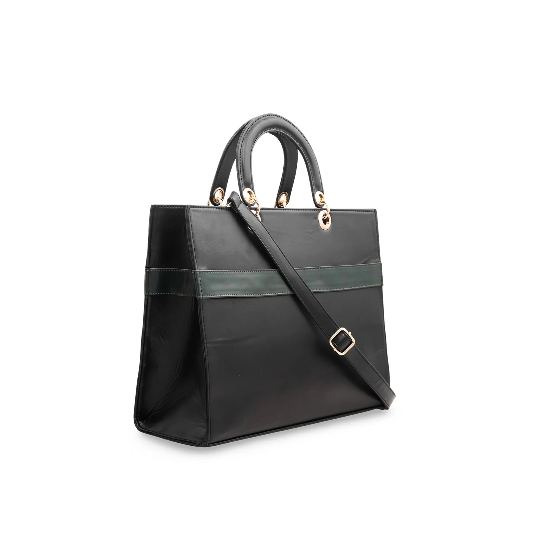Black Formal Hand Bag P54579 - Image 2