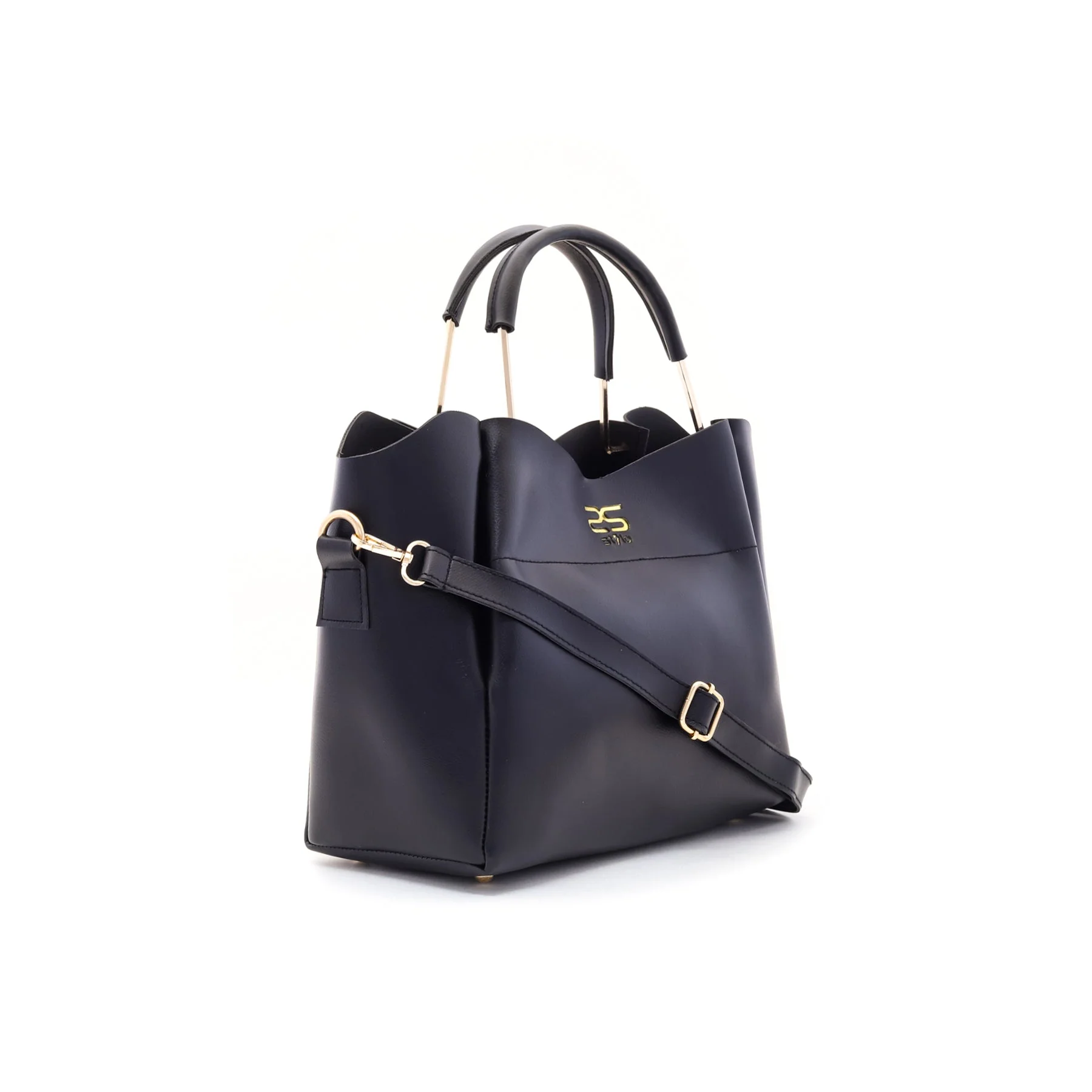 Black Formal Hand Bag P54705
