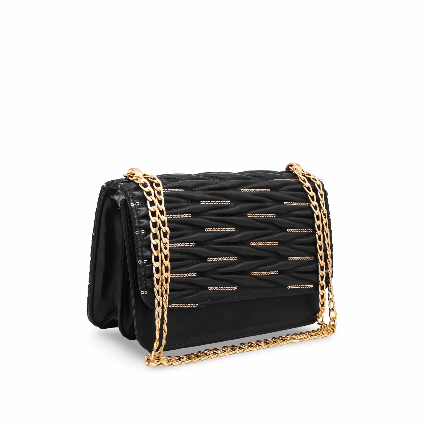 Black Formal Hand Bag P55567 - Image 2