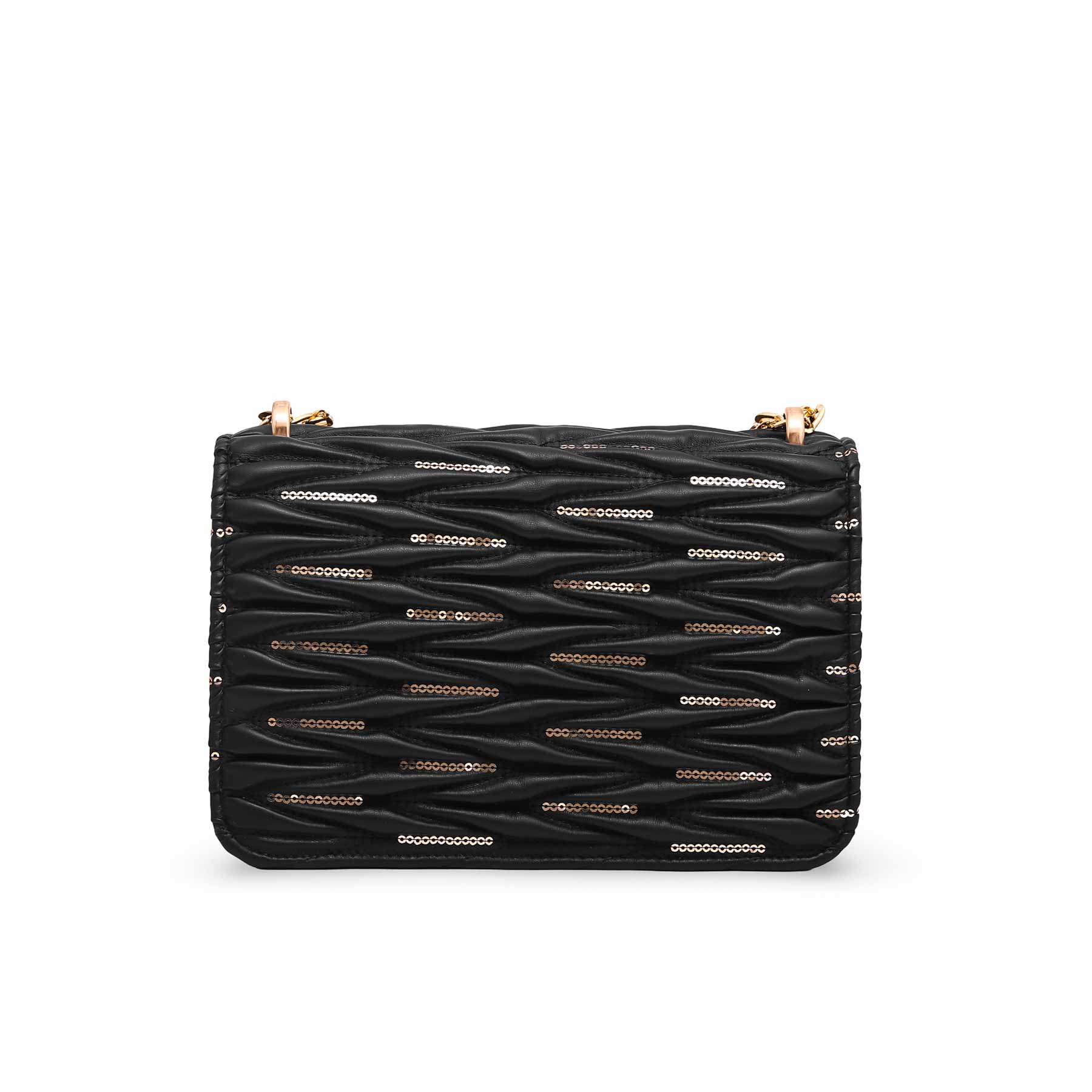 Black Formal Hand Bag P55567 - Image 3