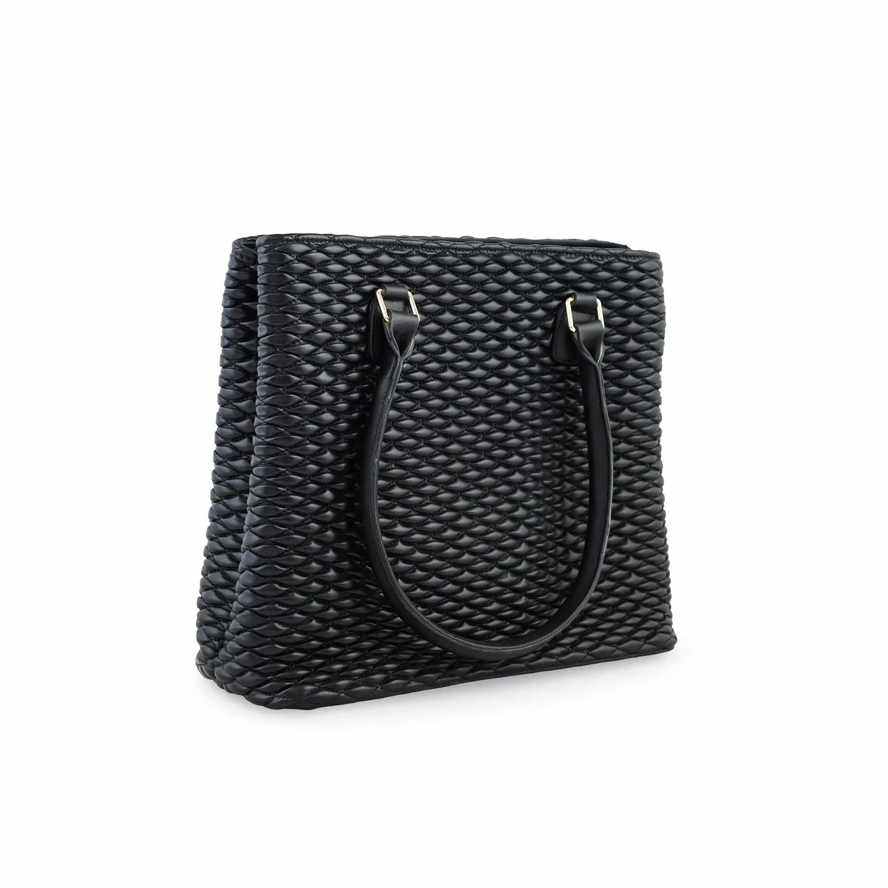 Black Formal Hand Bag P55664 - Image 2